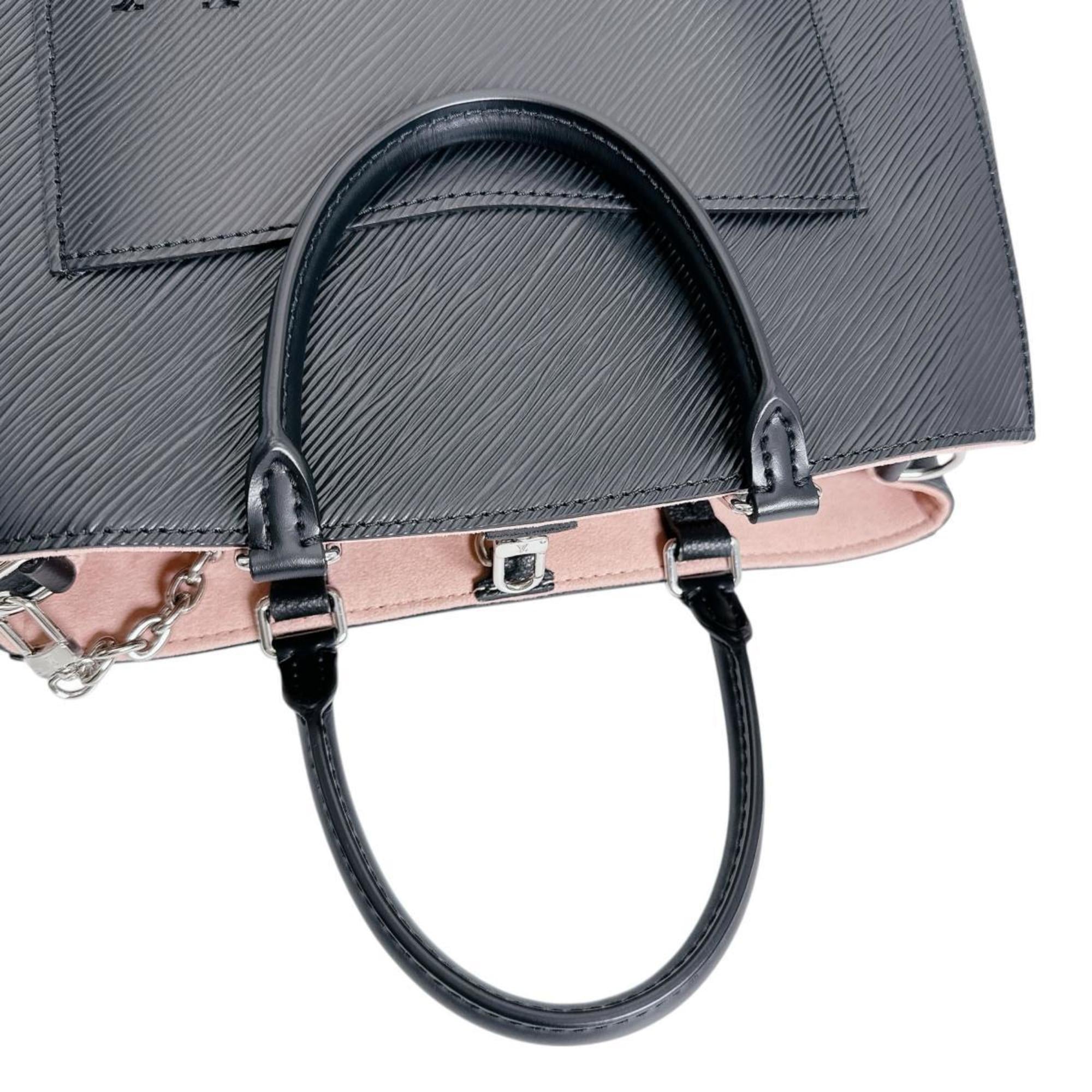 Louis Vuitton Black Epi Leather Handbag Pouch (Pre-Owned)