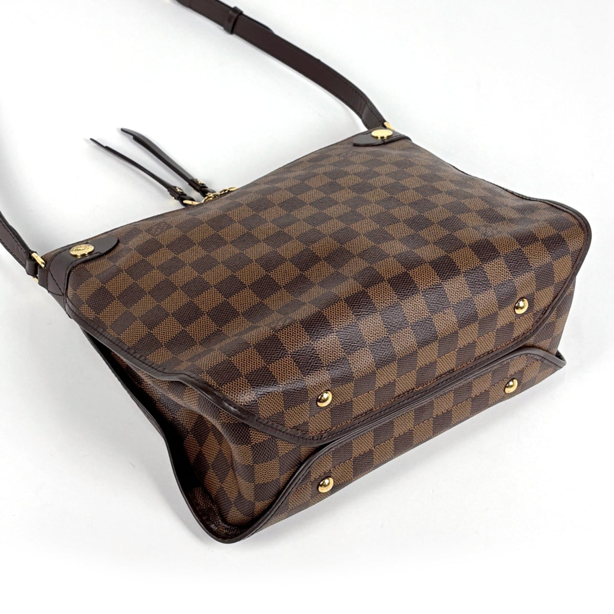 Louis Vuitton Brown Damier Canvas Shoulder Bag (Pre-Owned)