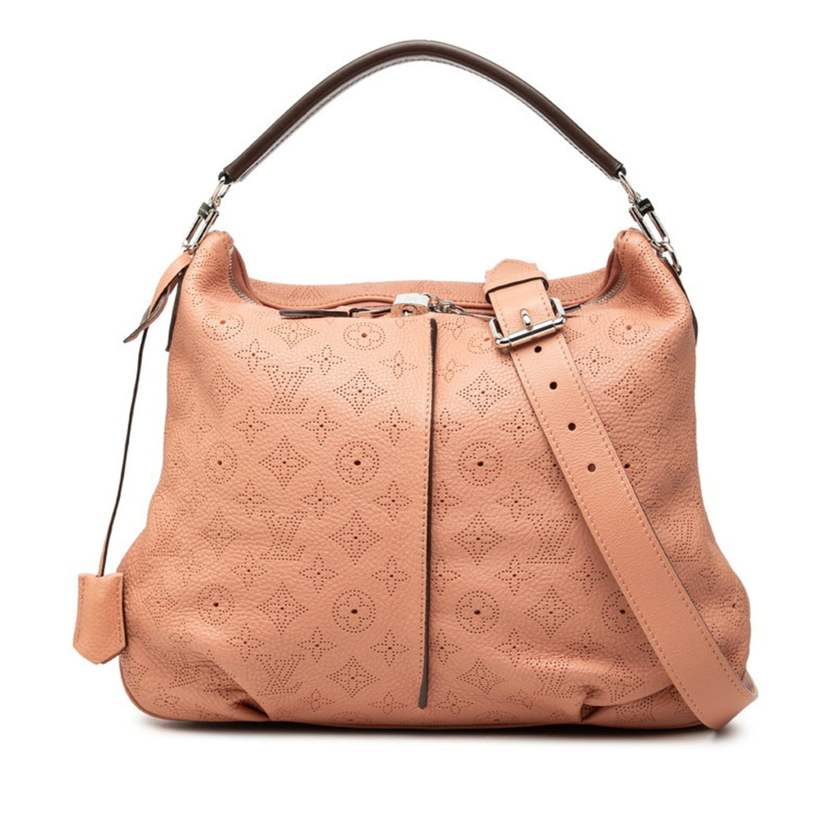 Louis Vuitton Pink Rose Poudre Leather Shoulder Bag Tote Bag (Pre-Owned)