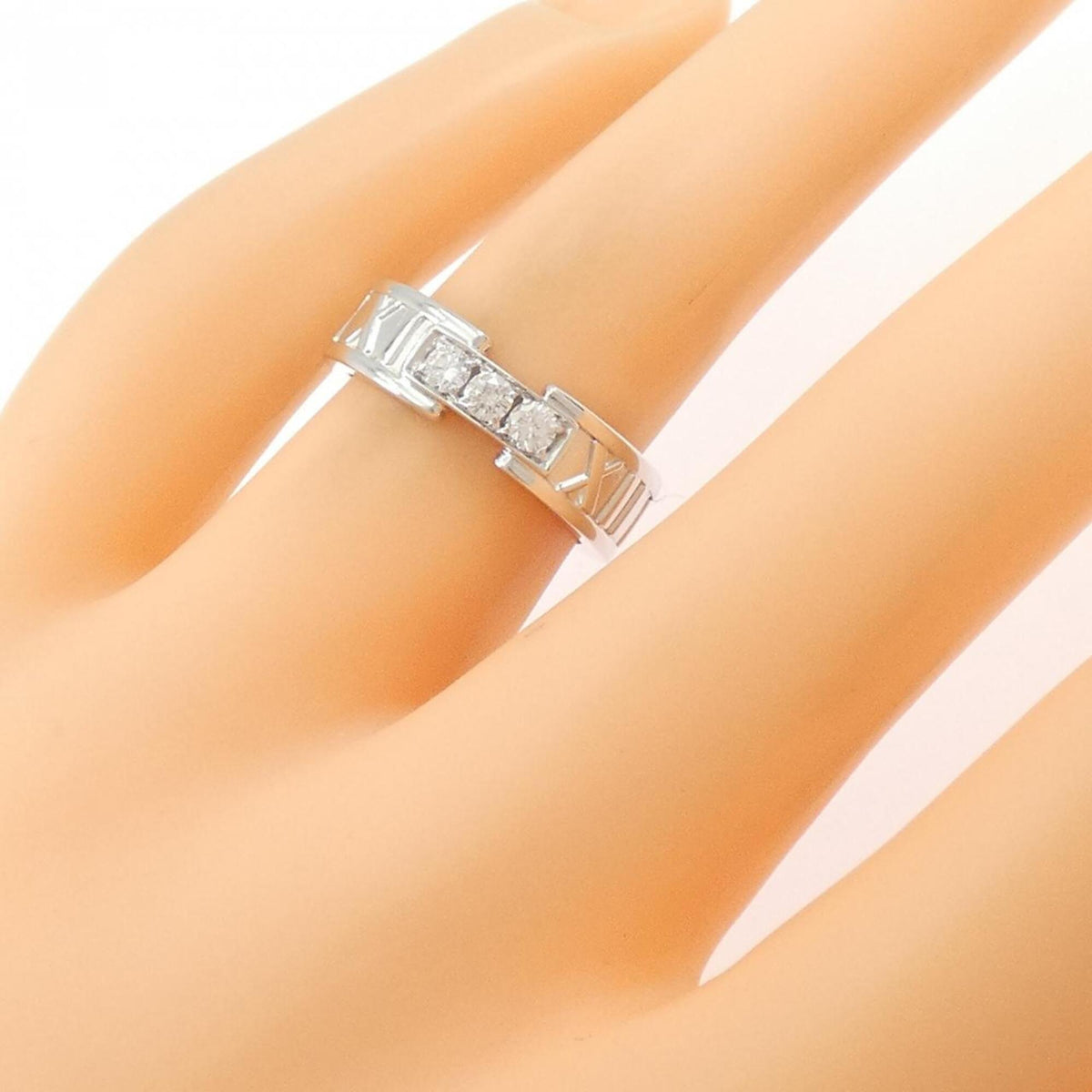 Tiffany White Gold (18K) Band Ring (Pre-Owned)
