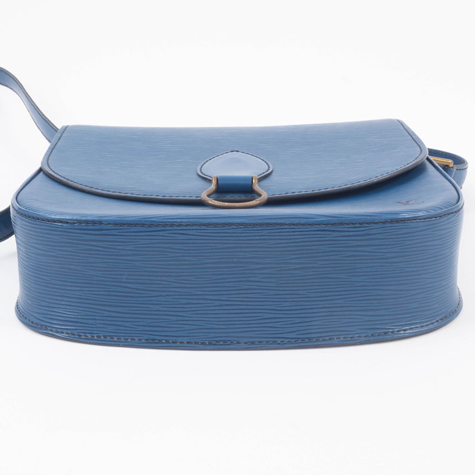 Louis Vuitton Epi Blue Epi Leather Shoulder Bag (Pre-Owned)