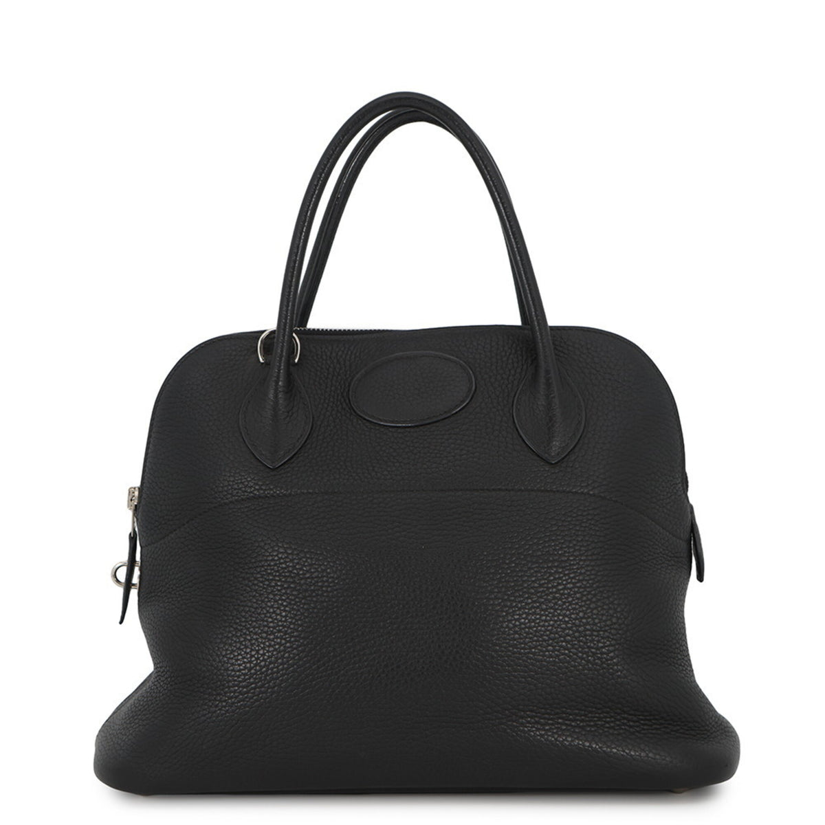 Hermes Bolide Black Taurillon Clemence Leather Handbag (Pre-Owned)