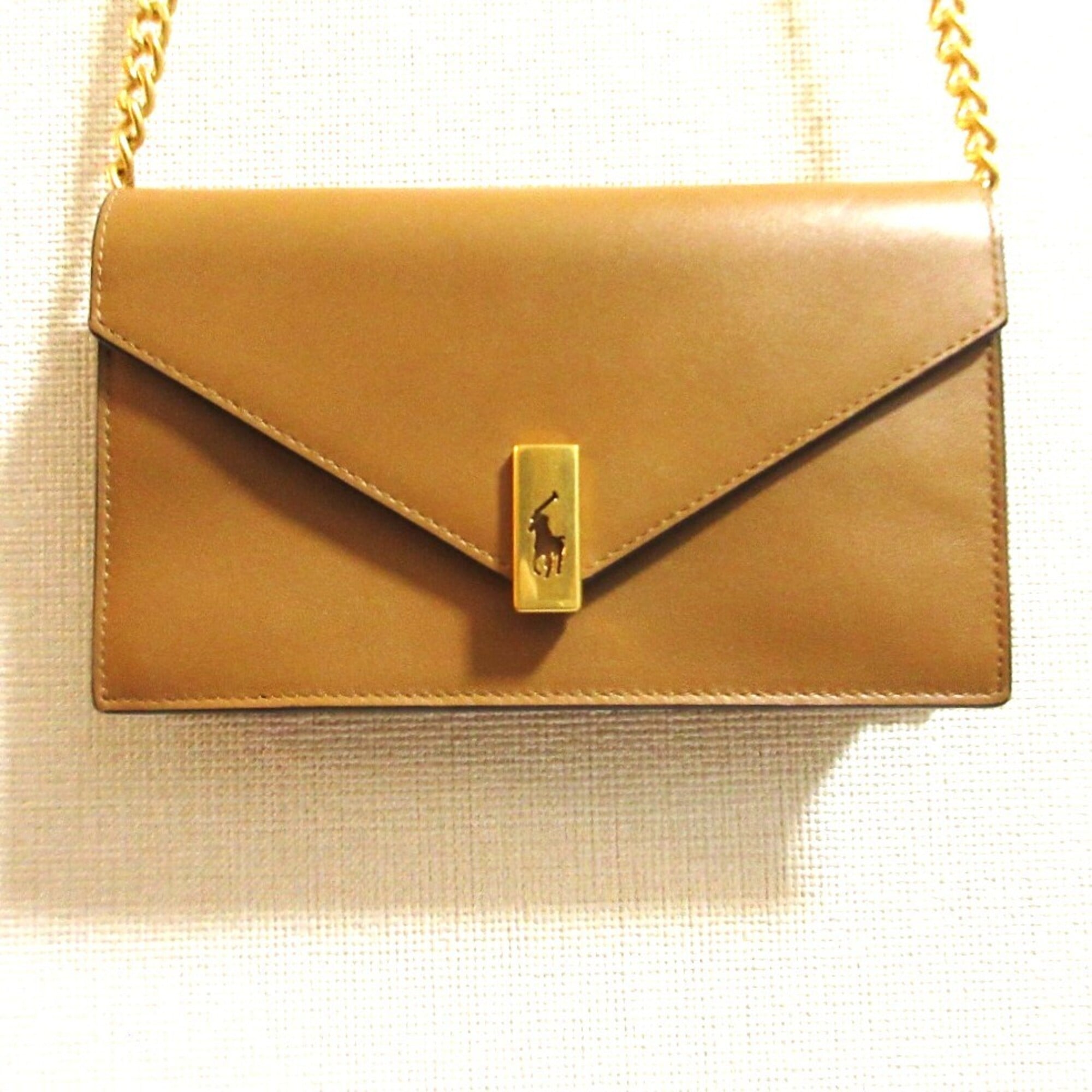 Ralph Lauren Brown Leather Shoulder Bag (Pre-Owned)