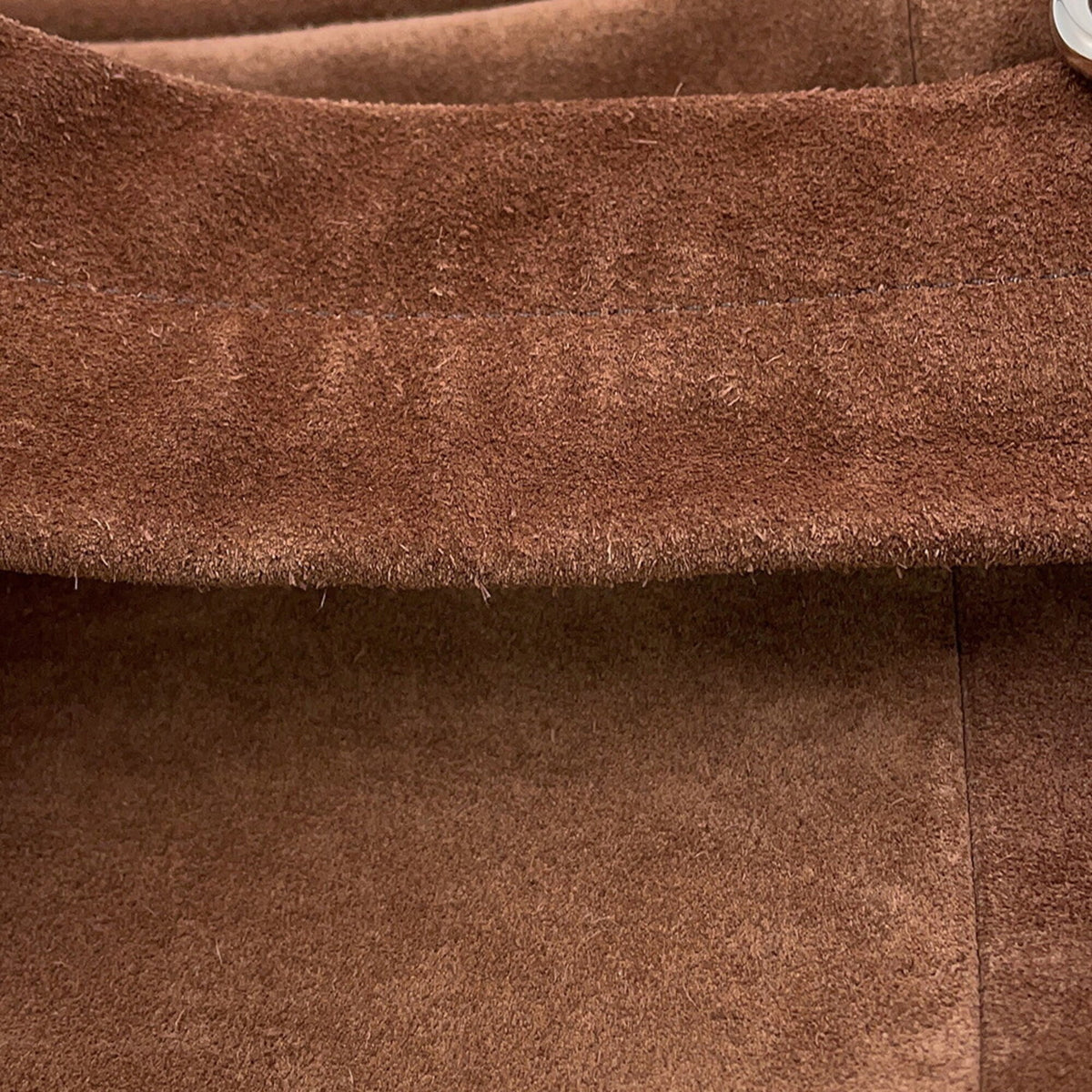 Prada Brown Suede Sling Bag (Pre-Owned)