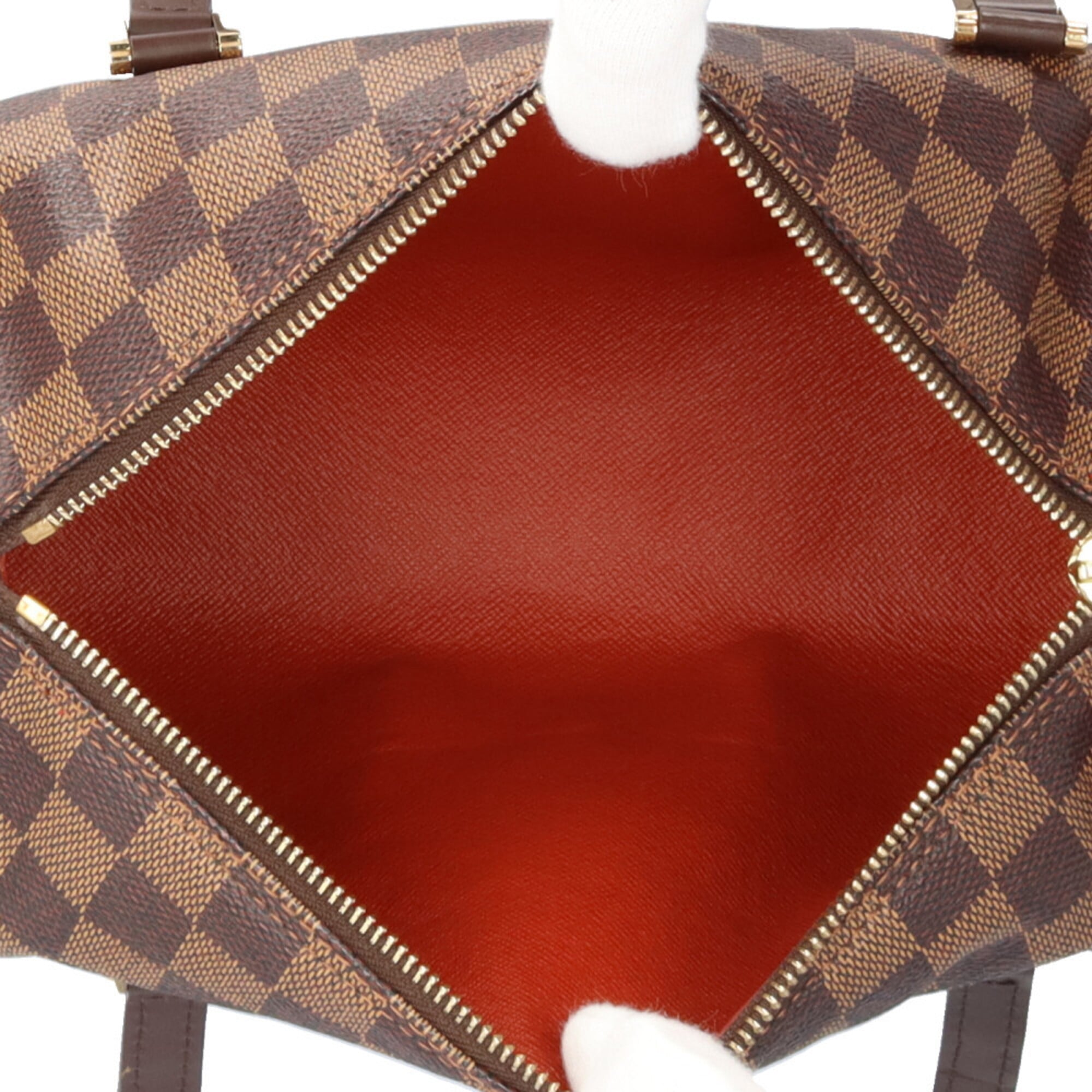 Louis Vuitton Brown Damier Canvas Handbag (Pre-Owned)