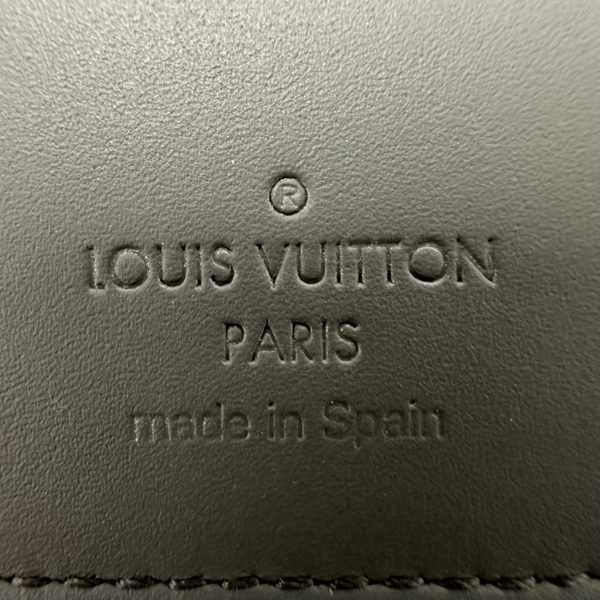 Louis Vuitton Monogram Shadow Gray Monogram Shadow Long Wallet (Bi-Fold) (Pre-Owned)