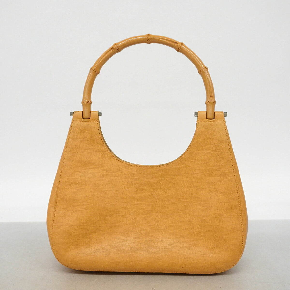 Gucci Light Brown Leather Handbag (Pre-Owned)