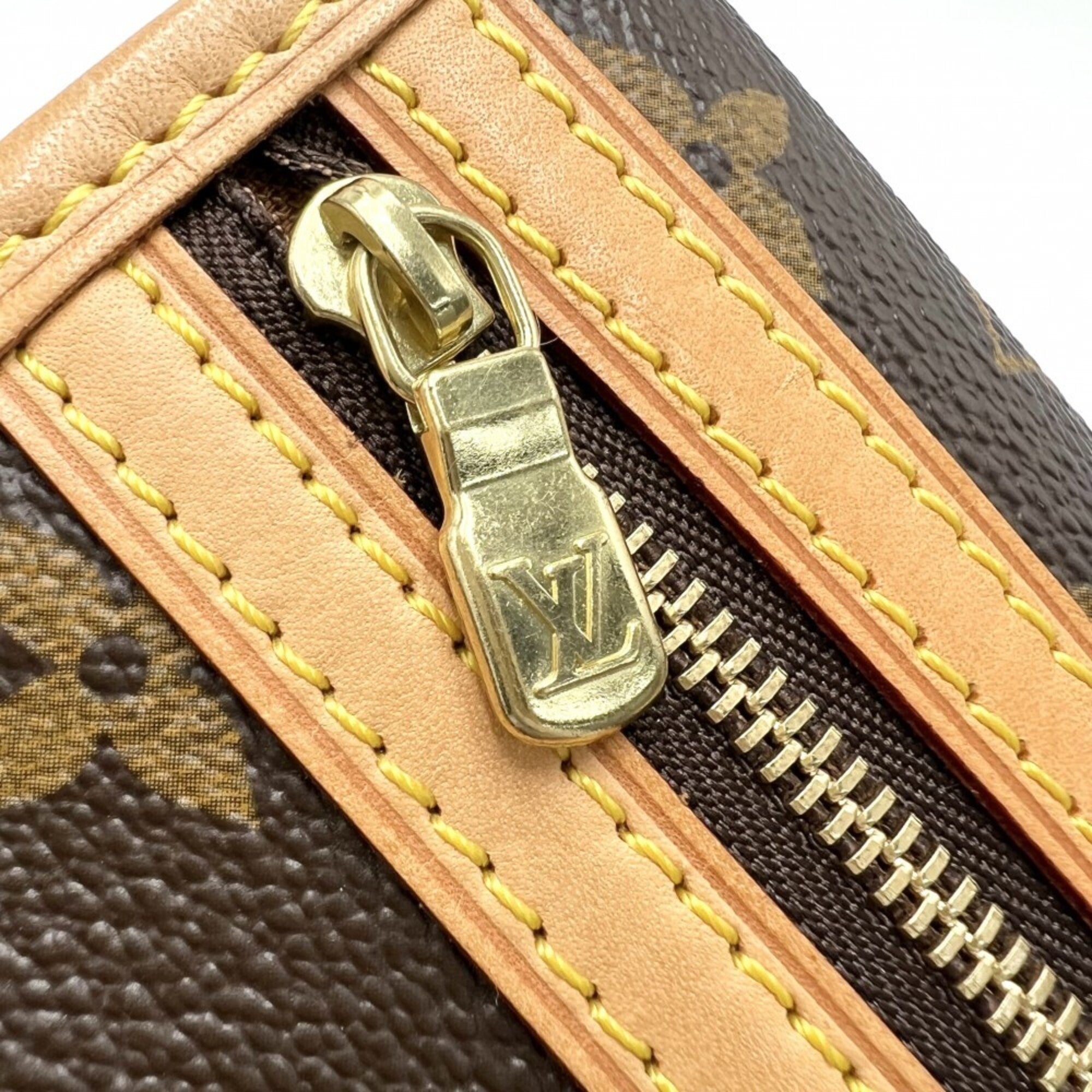 Louis Vuitton Brown Monogram Fanny Pack Pouch Sling Bag (Pre-Owned)