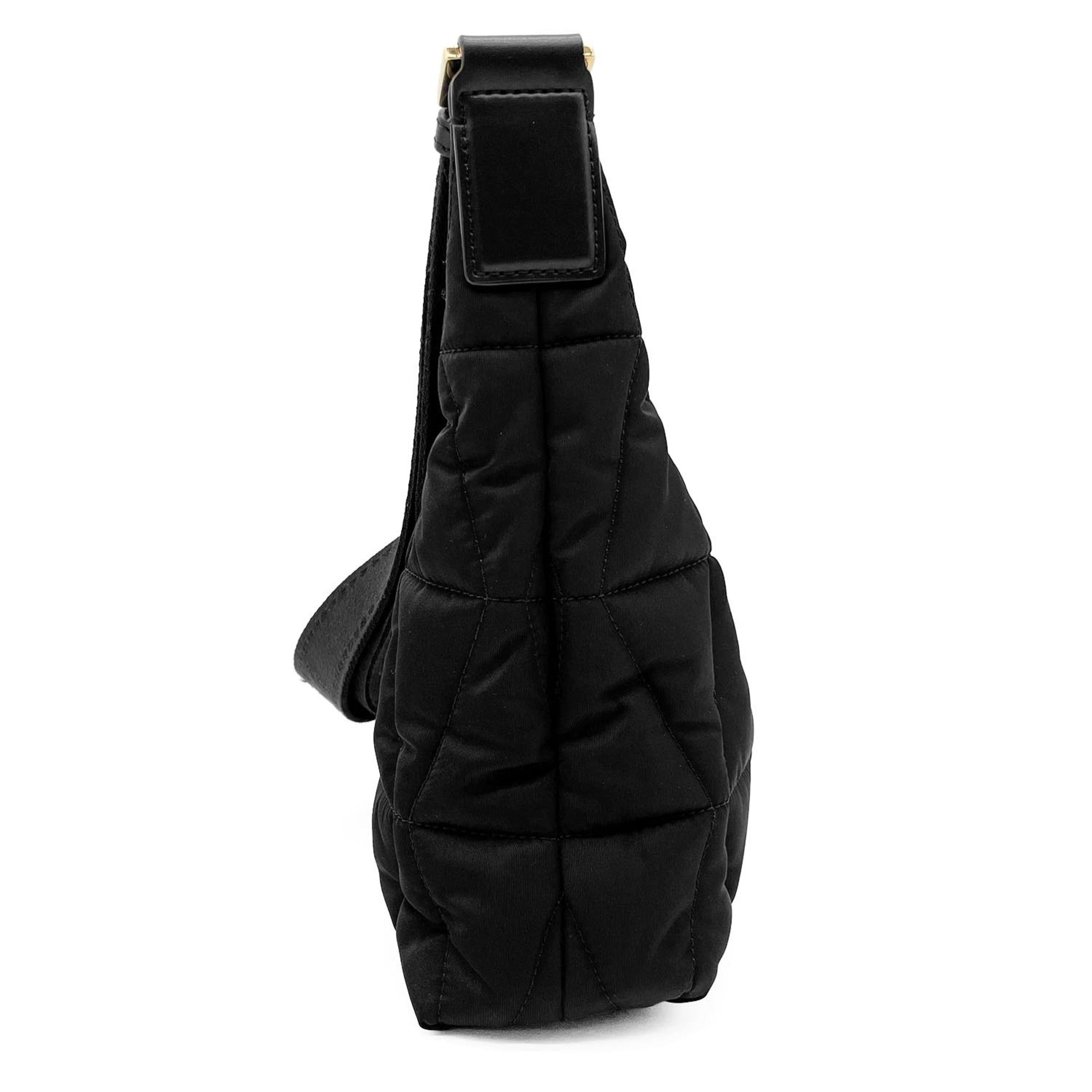 Versace Black Nylon Shoulder Bag (Pre-Owned)
