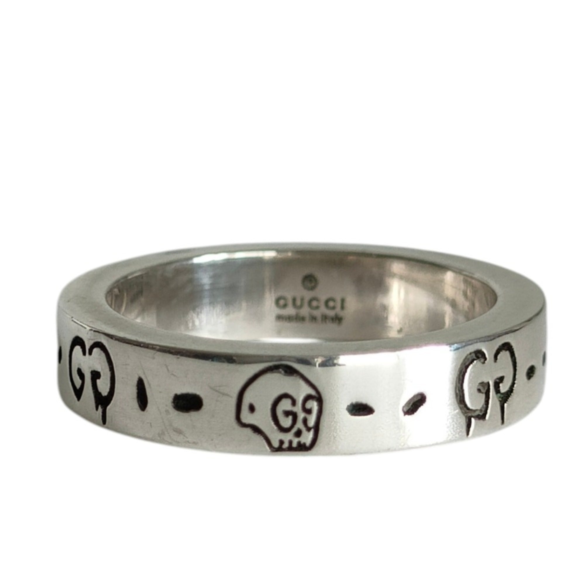 Gucci Silver Silver 925 Band Ring (Pre-Owned)