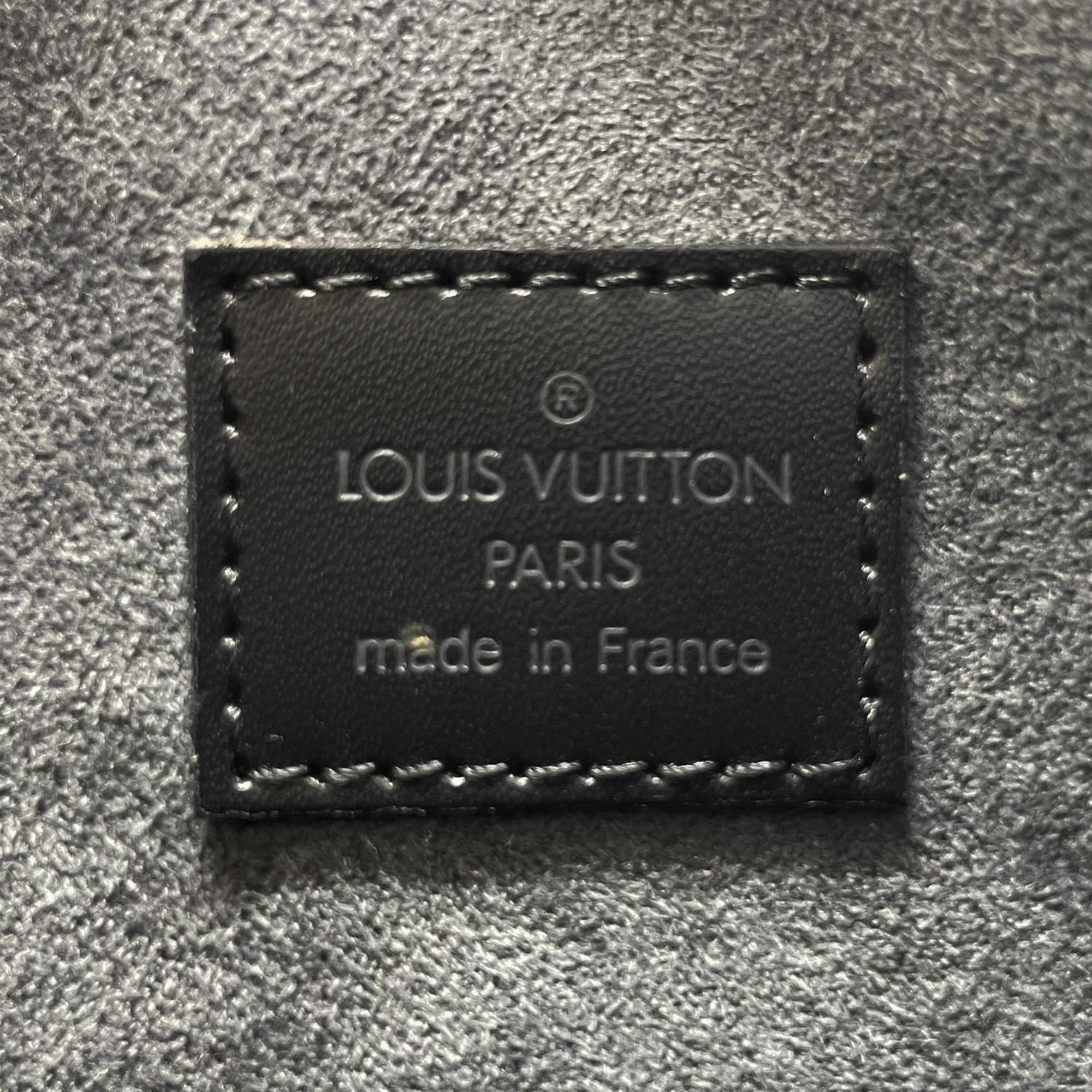 Louis Vuitton Black Noir Epi Leather Handbag (Pre-Owned)