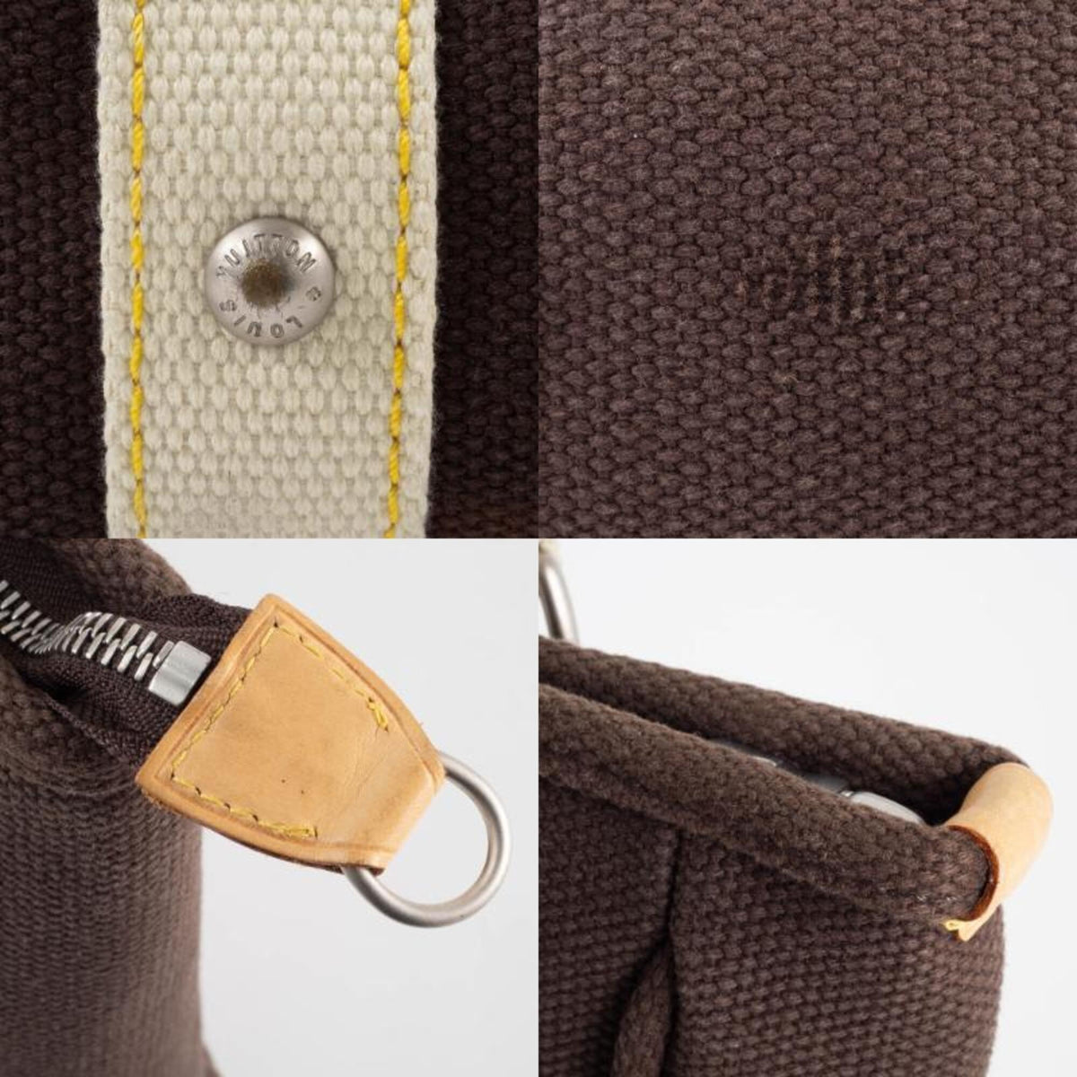 Louis Vuitton Antigua Moka Canvas Tote Bag (Pre-Owned)