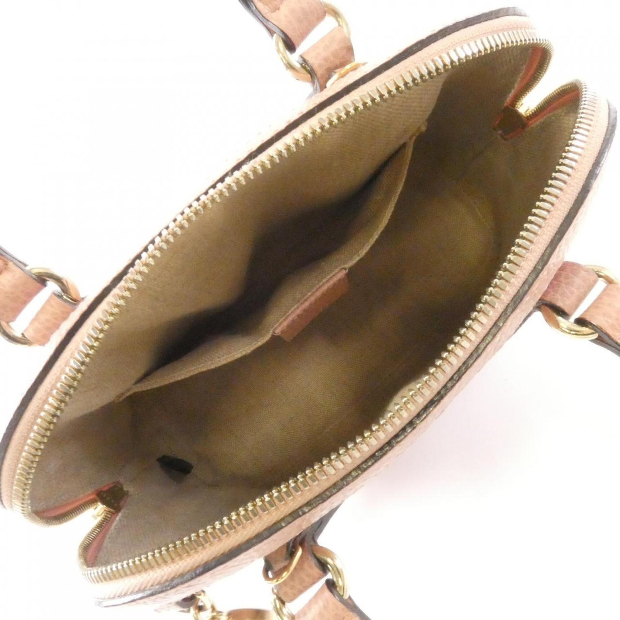Gucci Pink Leather Handbag (Pre-Owned)