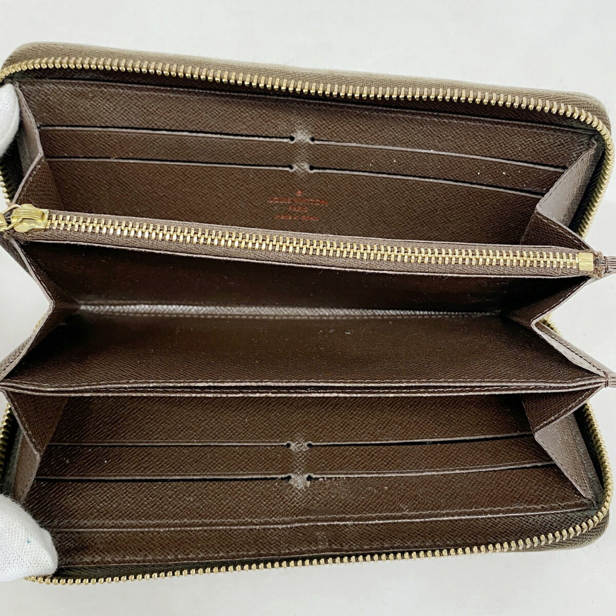 Louis Vuitton Ebene Long Wallet (Bi-Fold) (Pre-Owned)