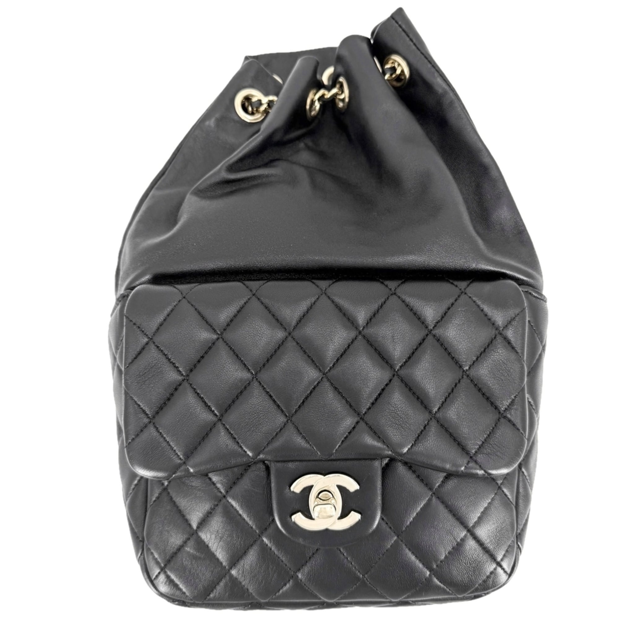 Chanel Black Leather (Pre-Owned)