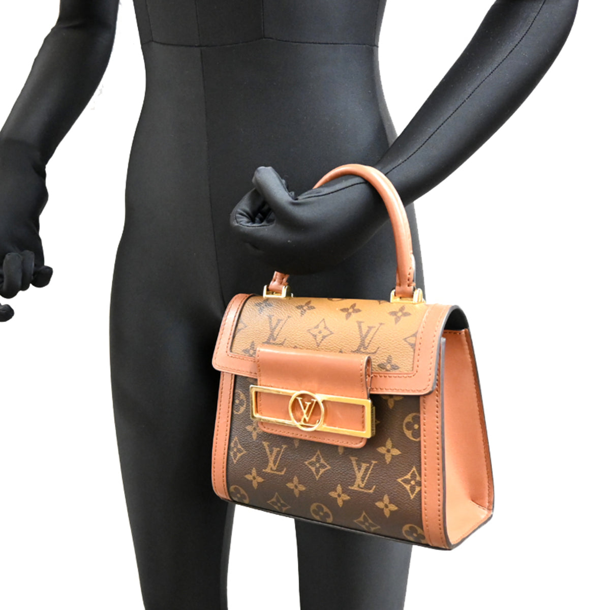 Louis Vuitton Brown Monogram Monogram Reverse Monogram Shoulder Bag (Pre-Owned)