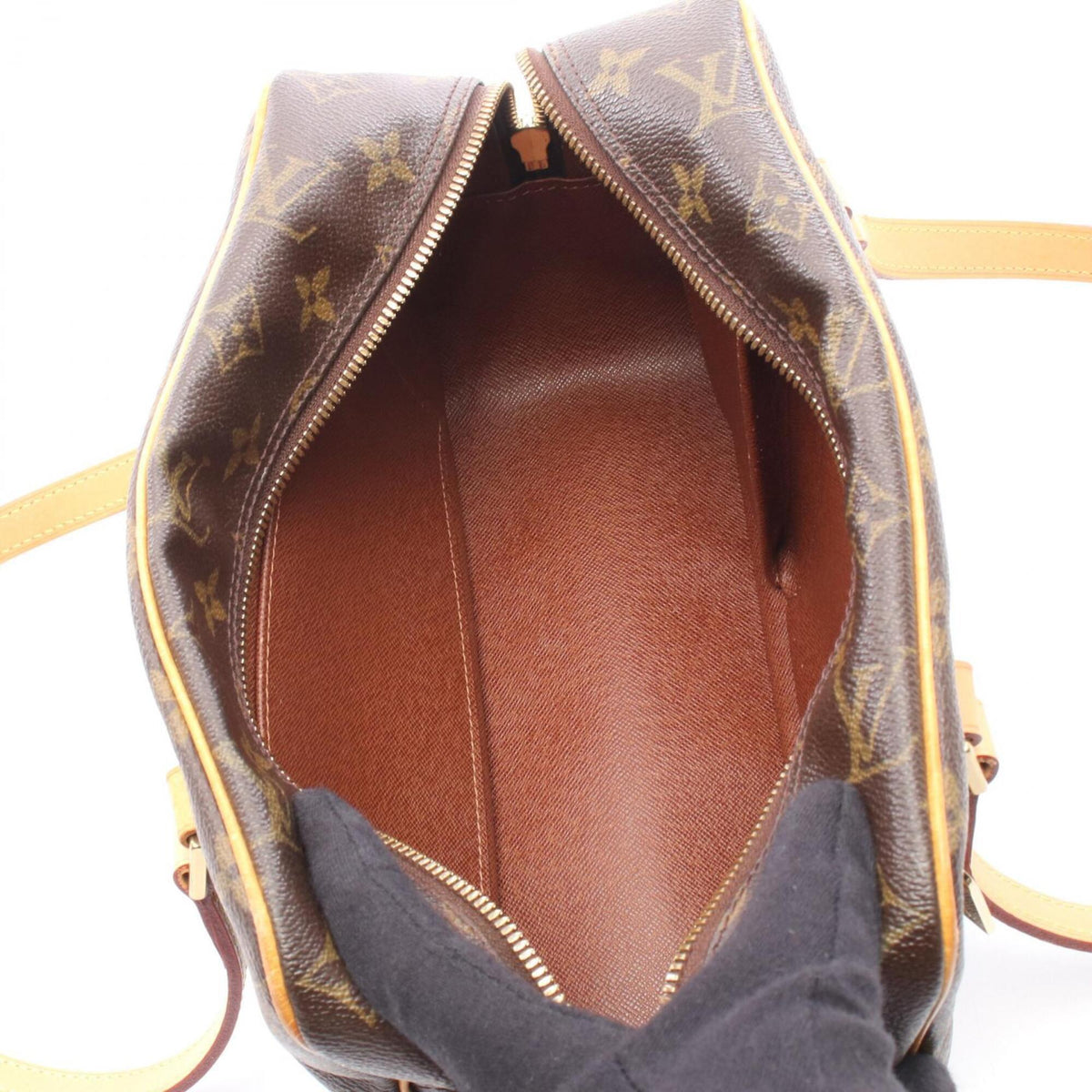 Louis Vuitton Brown Monogram Monogram Leather Handbag Shoulder Bag (Pre-Owned)