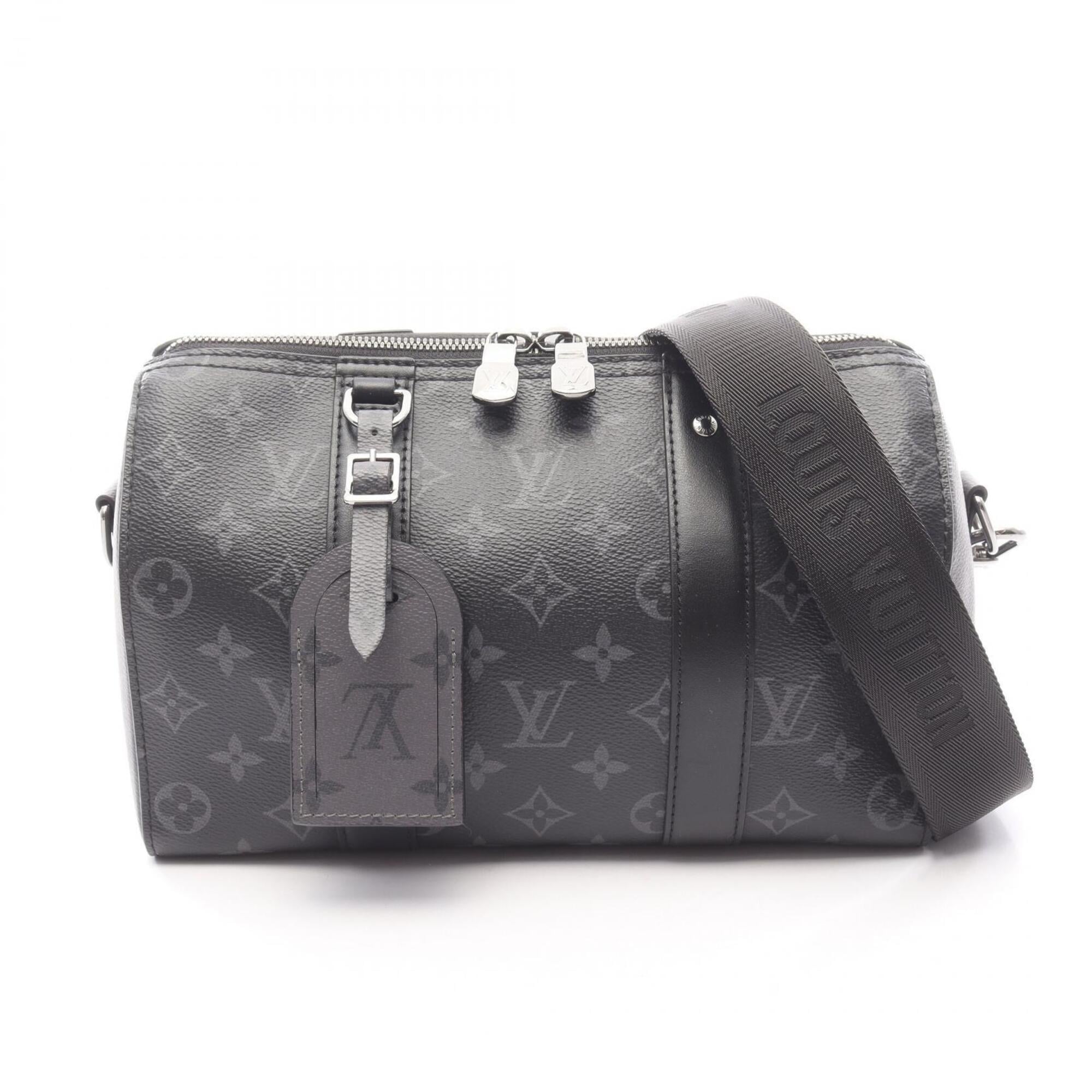 Louis Vuitton Black Gray Monogram Monogram Eclipse Handbag Shoulder Bag (Pre-Owned)