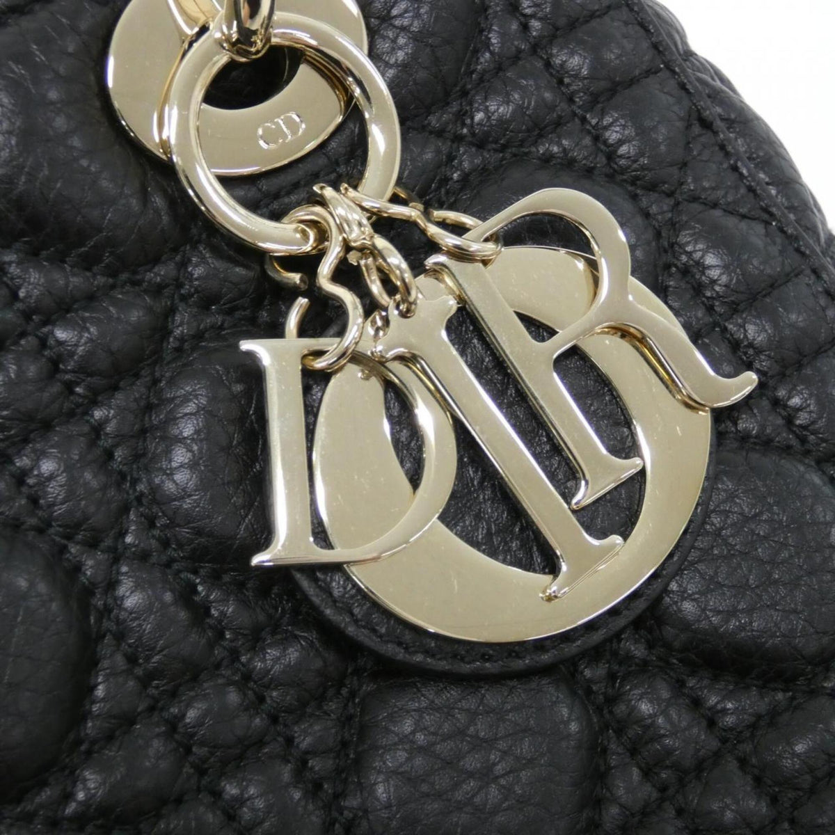 Christian Dior Black Leather Handbag (Pre-Owned)