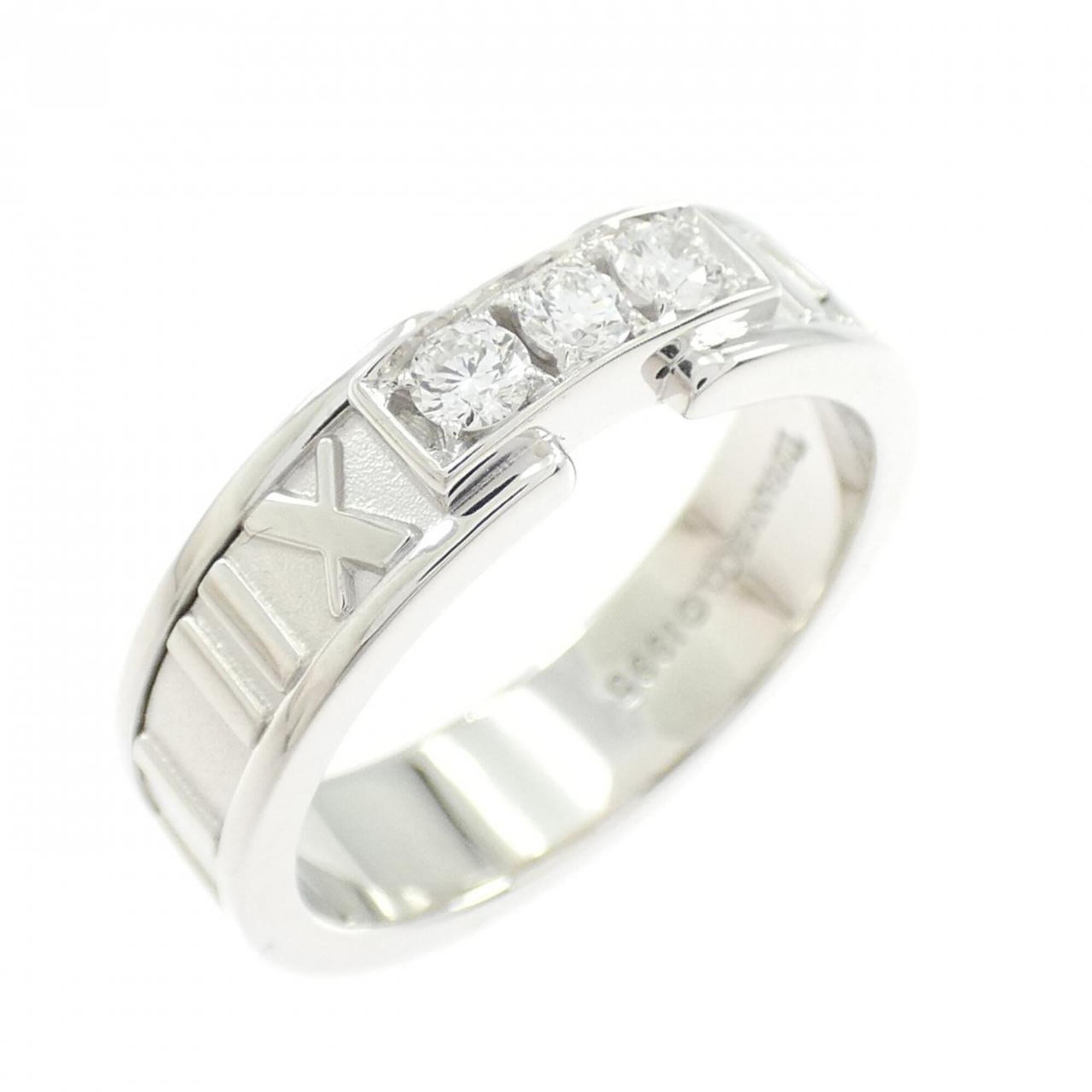 Tiffany White Gold (18K) Band Ring (Pre-Owned)