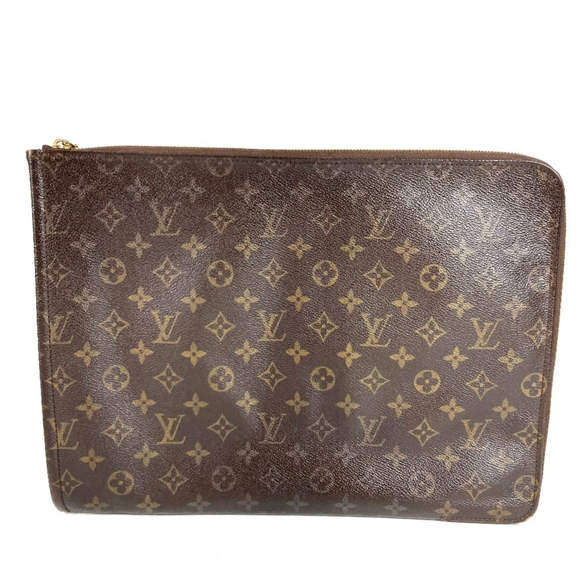 Louis Vuitton Brown Galle Monogram Monogram Clutch Bag (Pre-Owned)