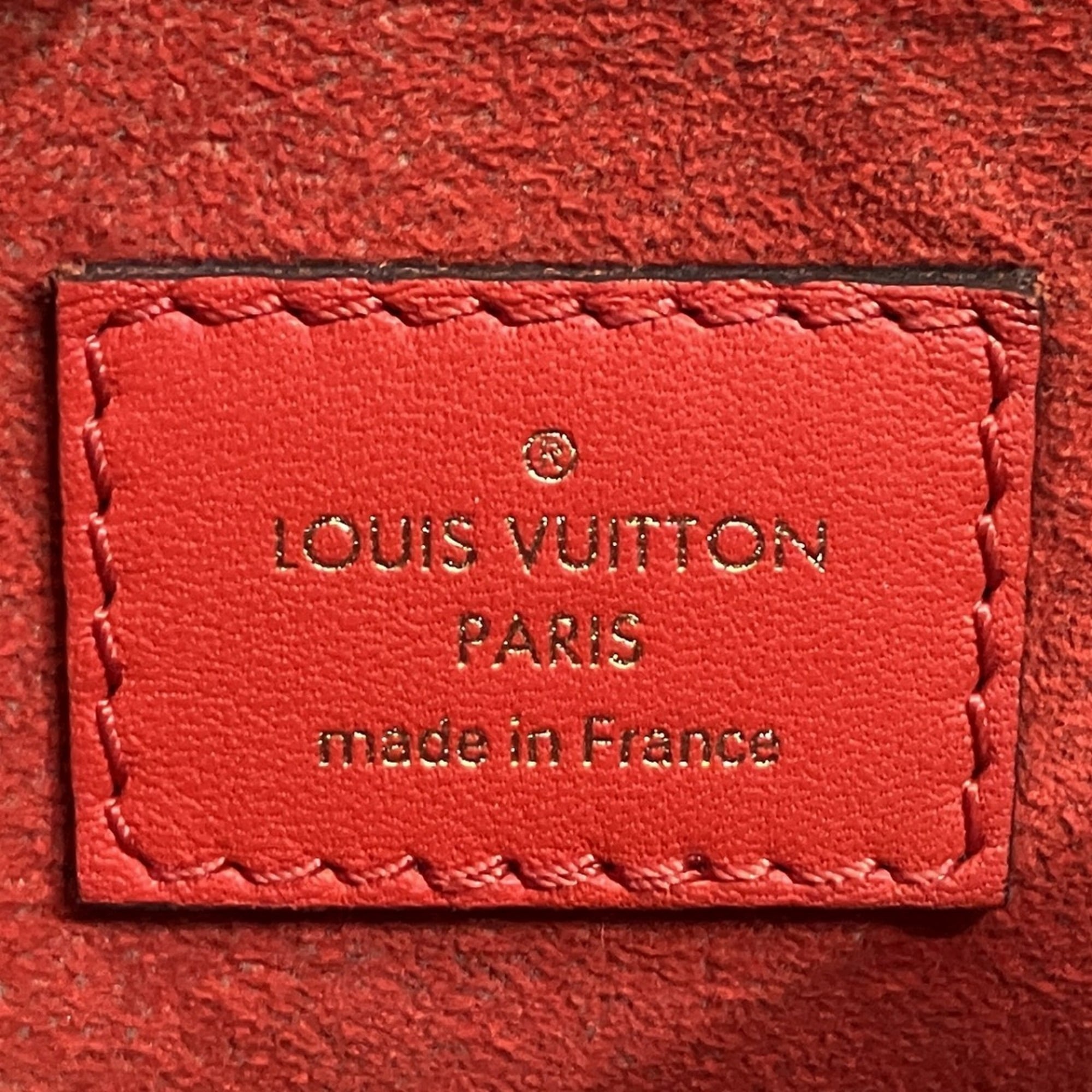 Louis Vuitton Brown Monogram Leather Pvc Handbag (Pre-Owned)