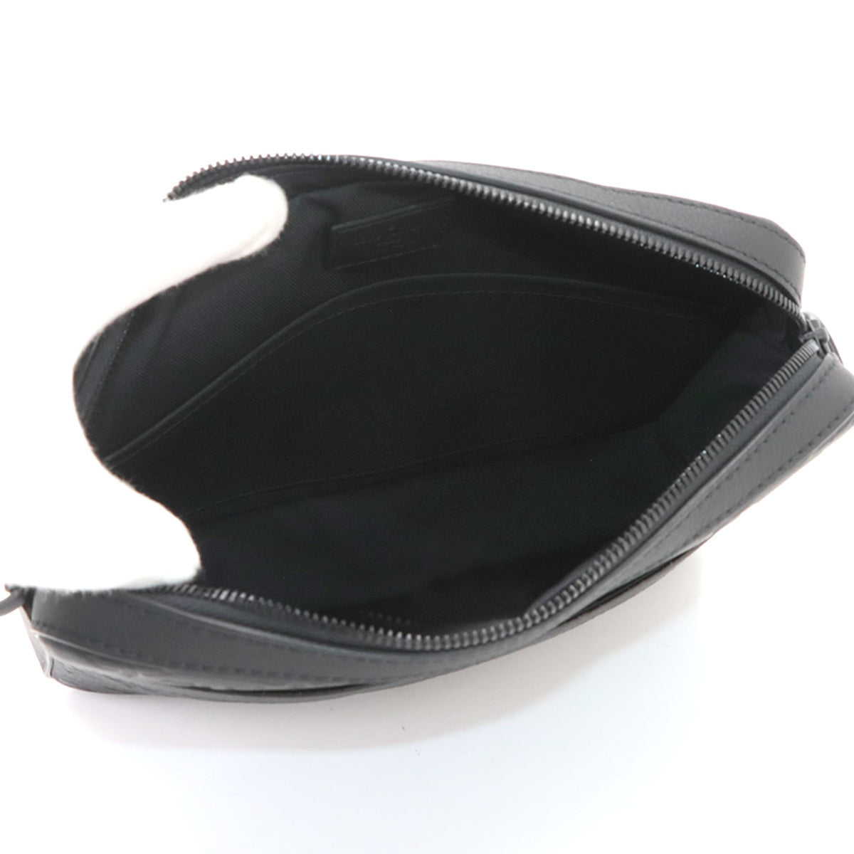 Louis Vuitton Black Noir Monogram Shadow Messenger Bag Shoulder Bag (Pre-Owned)
