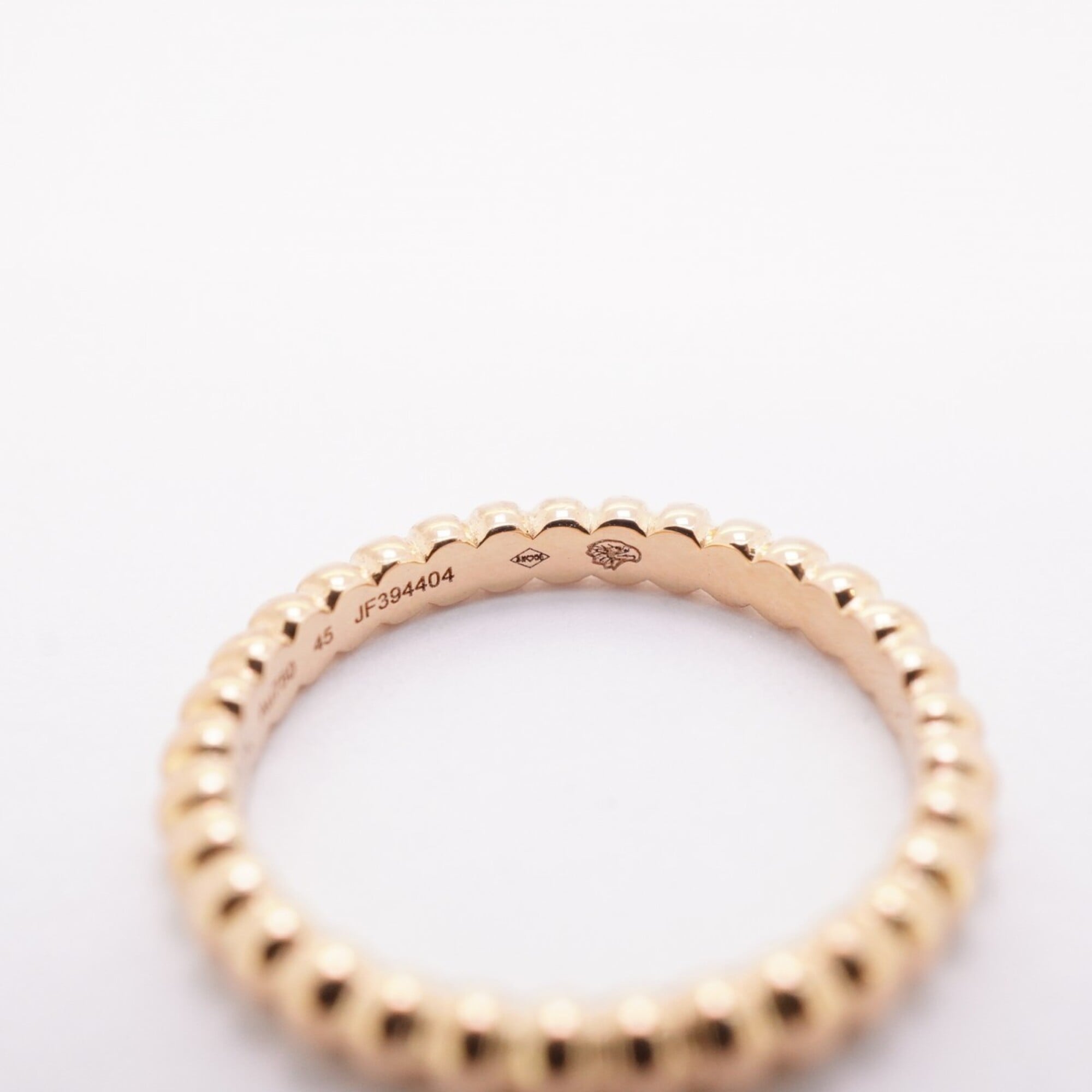 Van Cleef & Arpels Pink Gold (18K) Band Ring (Pre-Owned)