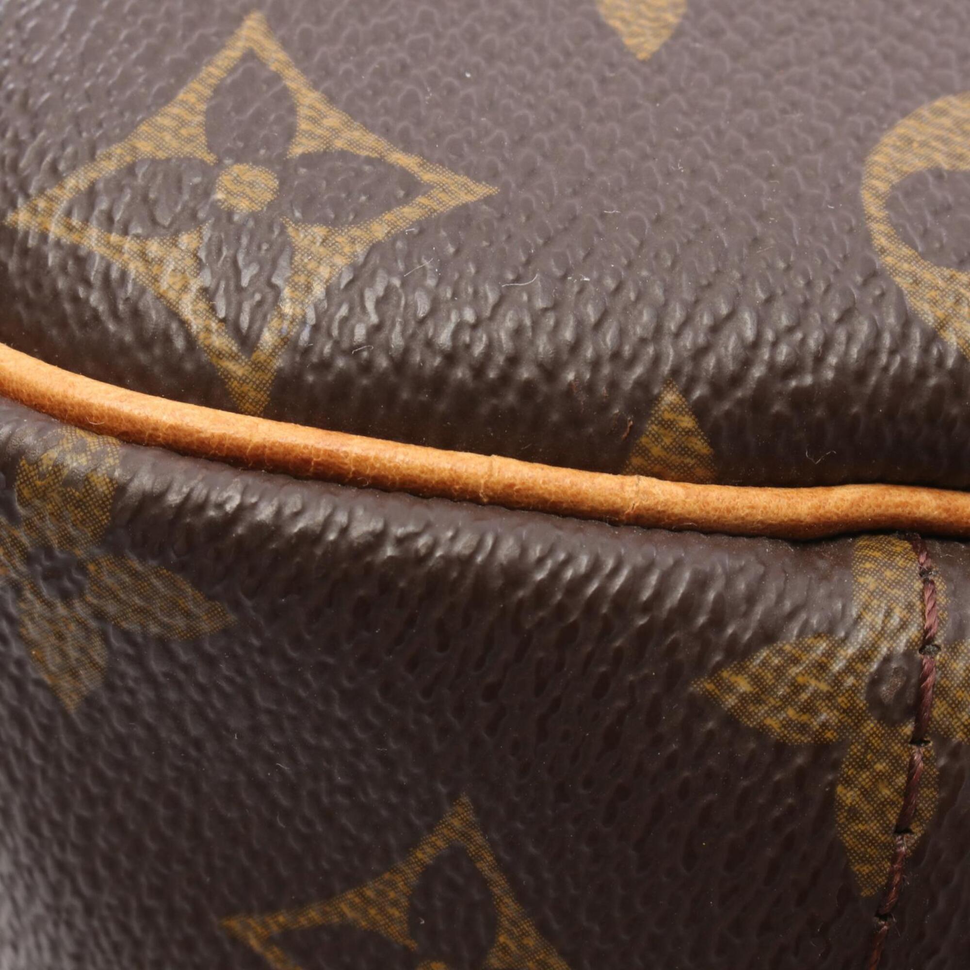 Louis Vuitton Brown Monogram Coated Canvas Handbag (Pre-Owned)