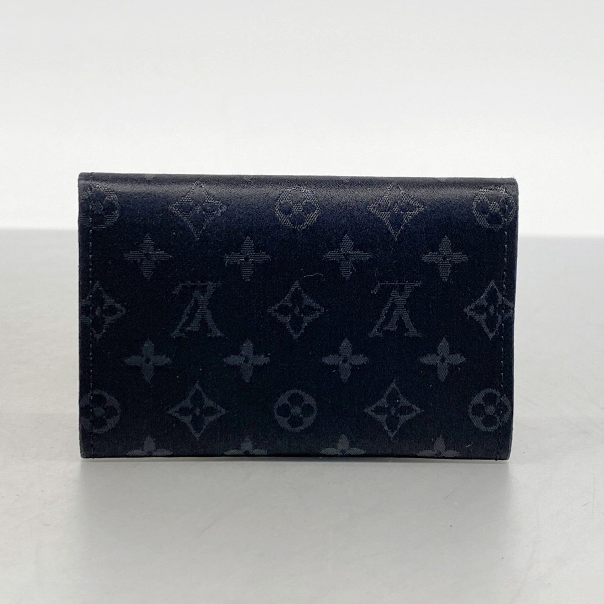 Louis Vuitton Noir Coin Purse/Coin Case (Pre-Owned)