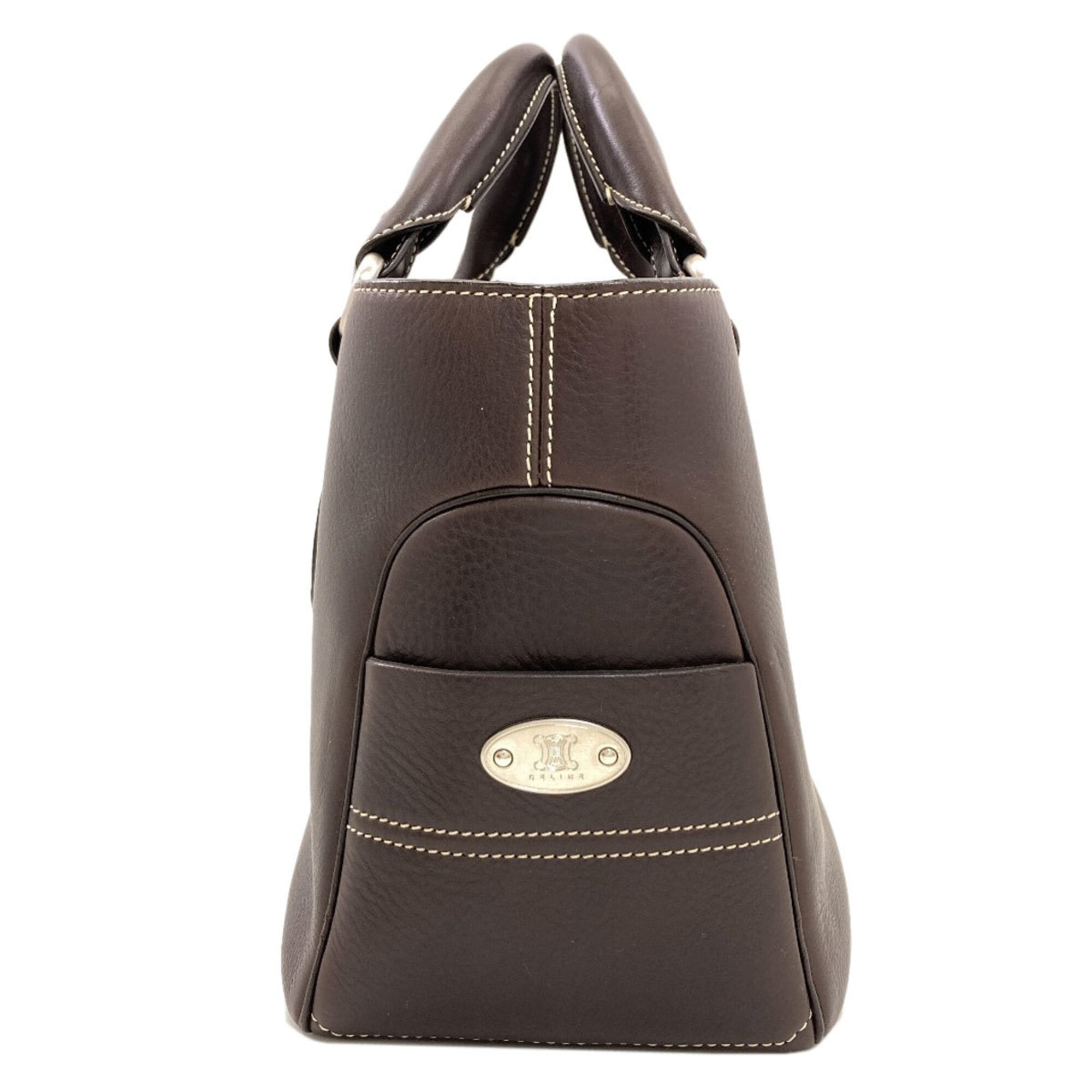 Celine Brown Leather Handbag (Pre-Owned)