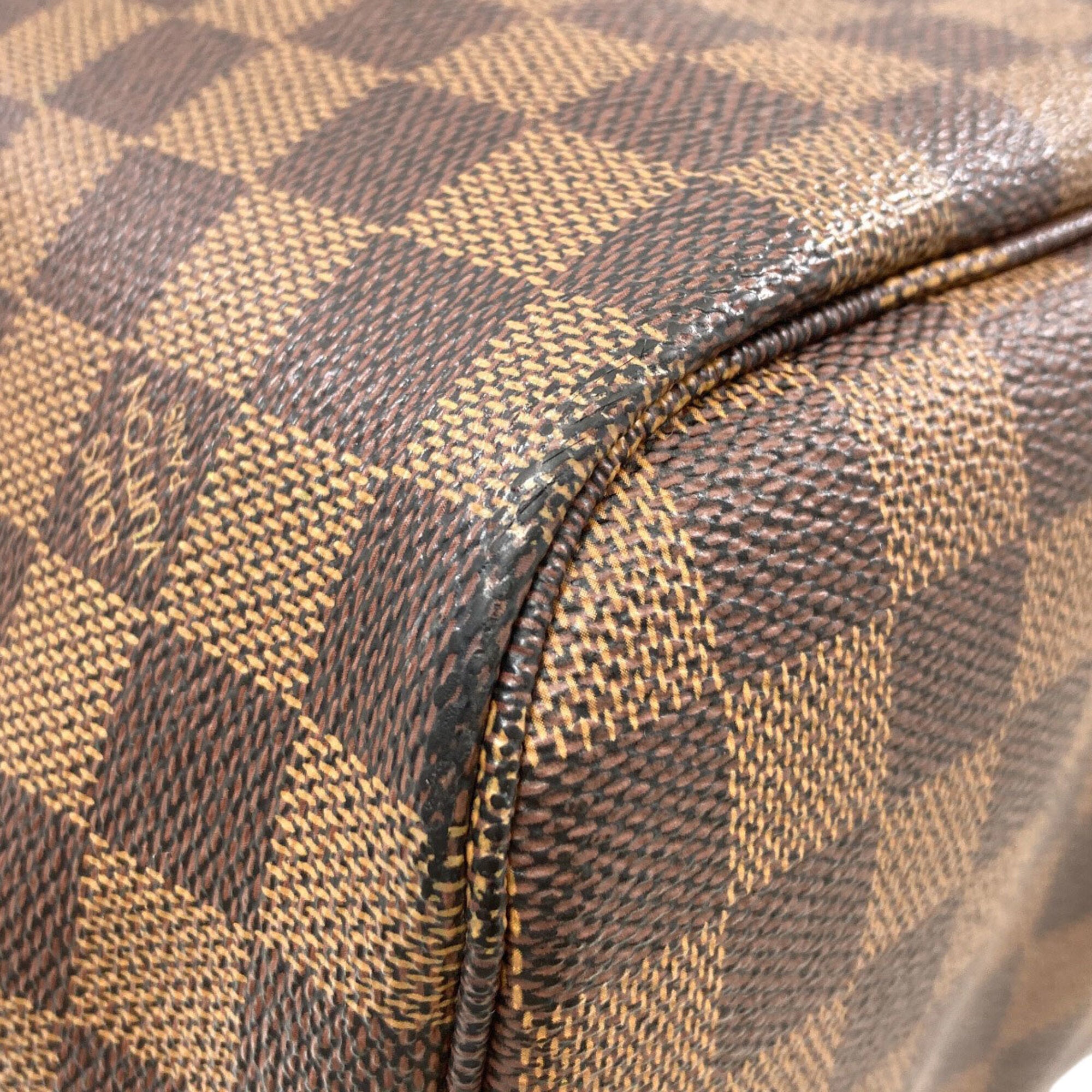 Louis Vuitton Damier Canvas Ebene Damier Canvas Tote Bag (Pre-Owned)