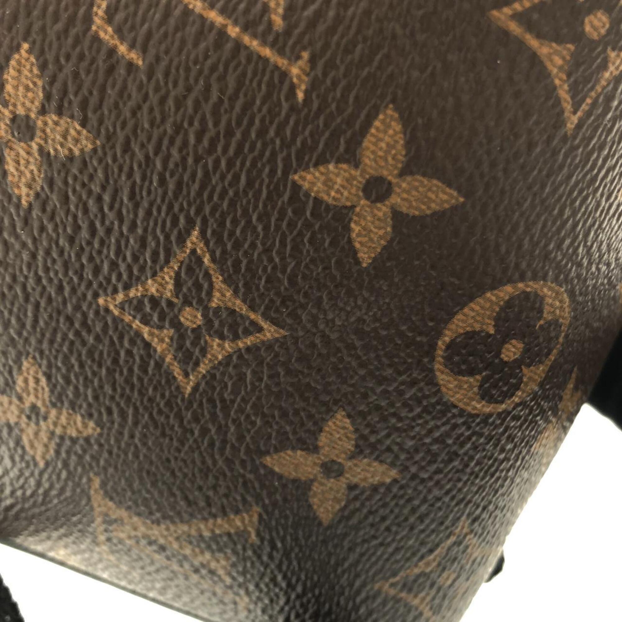 Louis Vuitton Marron Coated Canvas Backpack (Pre-Owned)