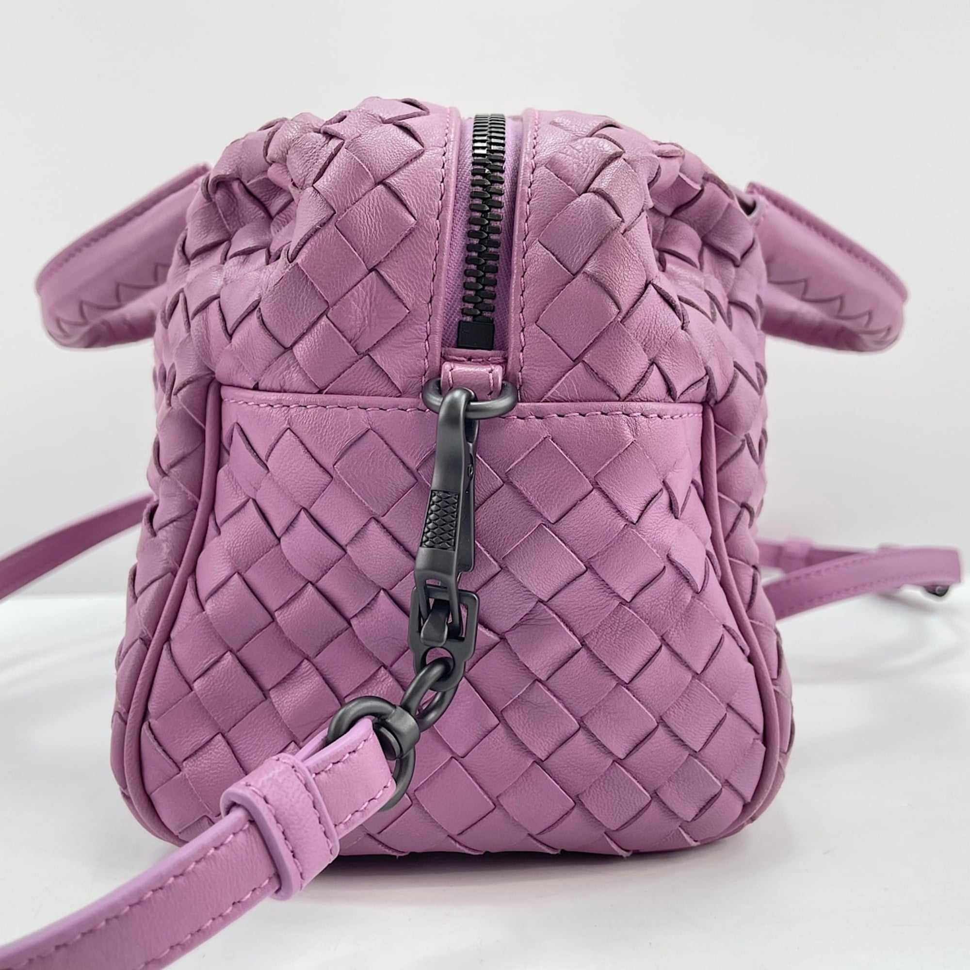 Bottega Veneta Purple Handbag (Pre-Owned)