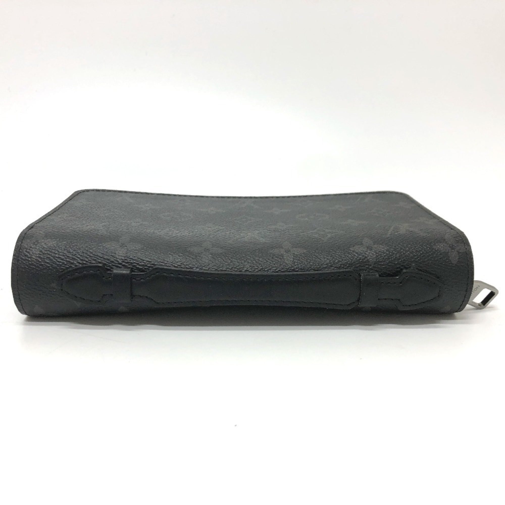 Louis Vuitton Monogram Eclipse Black Monogram Eclipse Monogram Eclipse Long Wallet (Bi-Fold) (Pre-Owned)