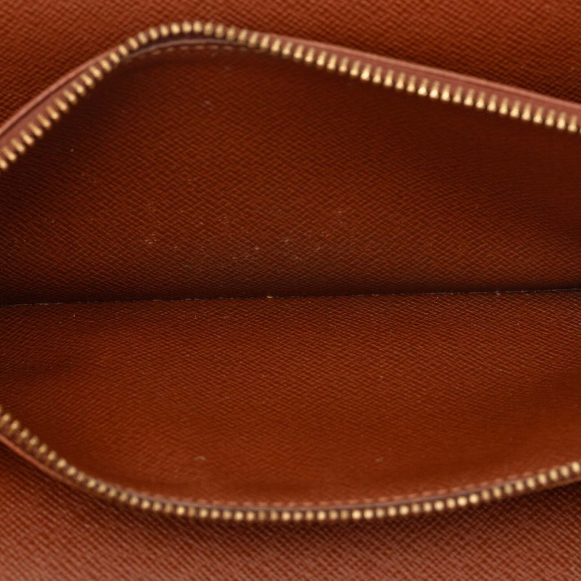 Louis Vuitton Brown Pvc Long Wallet (Bi-Fold) (Pre-Owned)