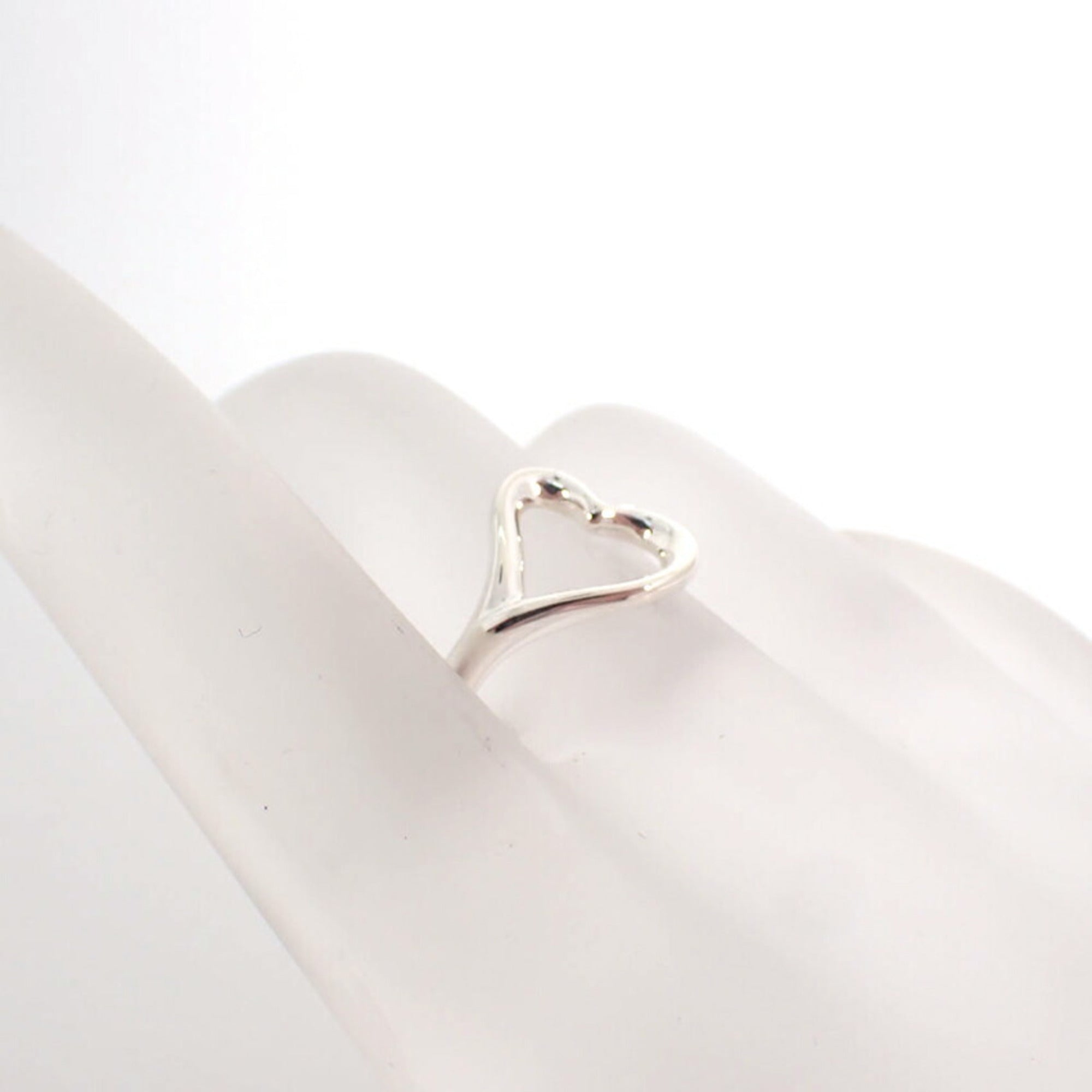 Tiffany Silver Sterling Silver 925 Band Ring (Pre-Owned)