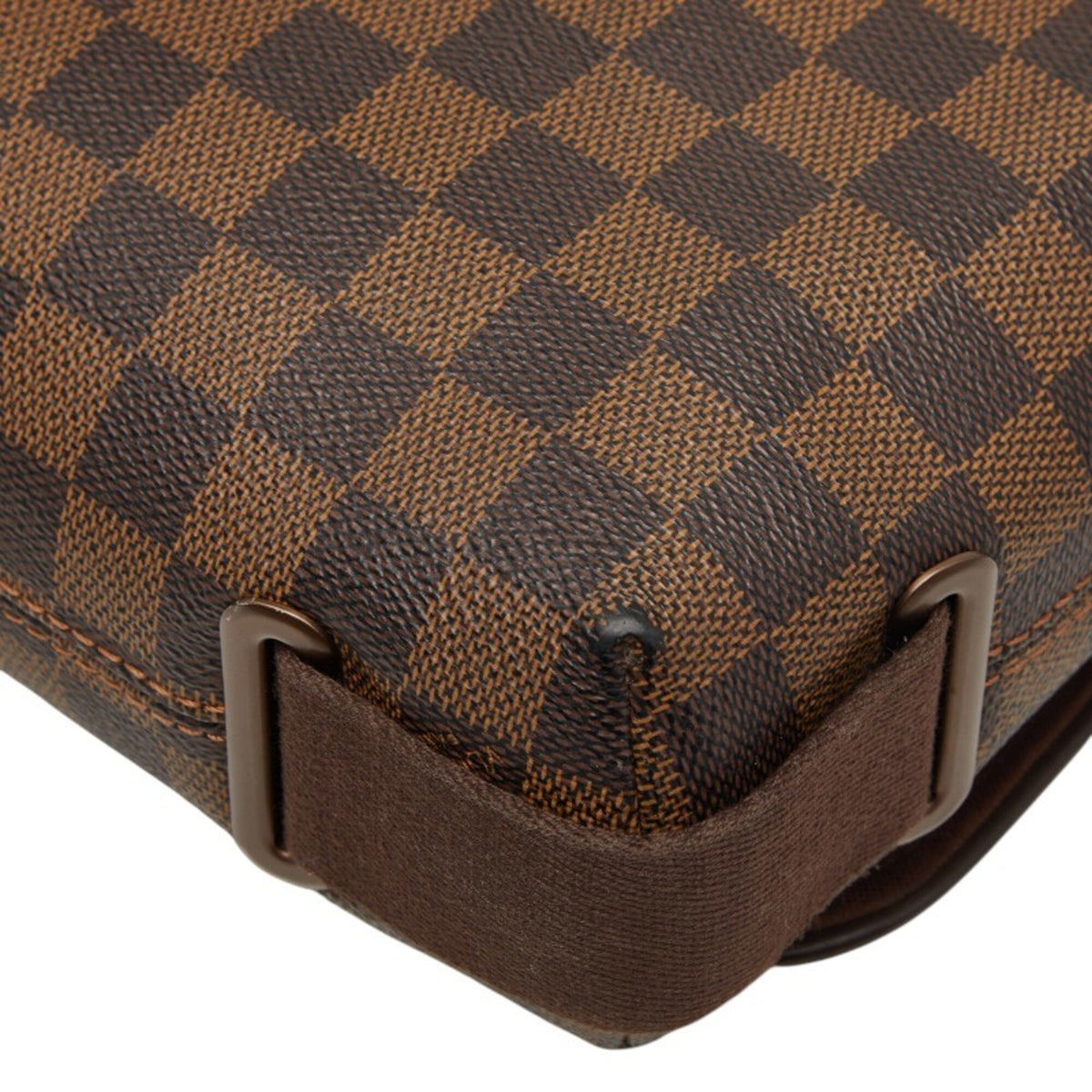 Louis Vuitton Brown Pvc Leather Shoulder Bag (Pre-Owned)