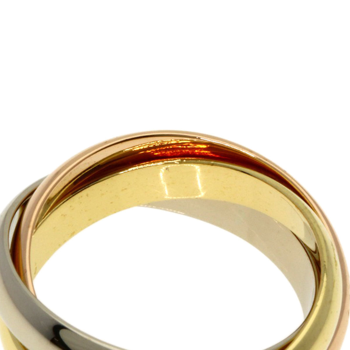 Cartier Trinity Yellow Gold (18K) Pink Gold (18K) White Gold (18K) Band Ring (Pre-Owned)