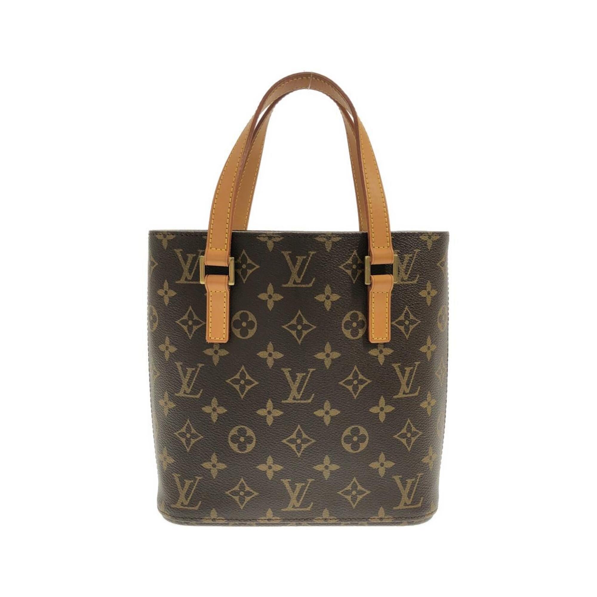 Louis Vuitton Marron Coated Canvas Handbag (Pre-Owned)