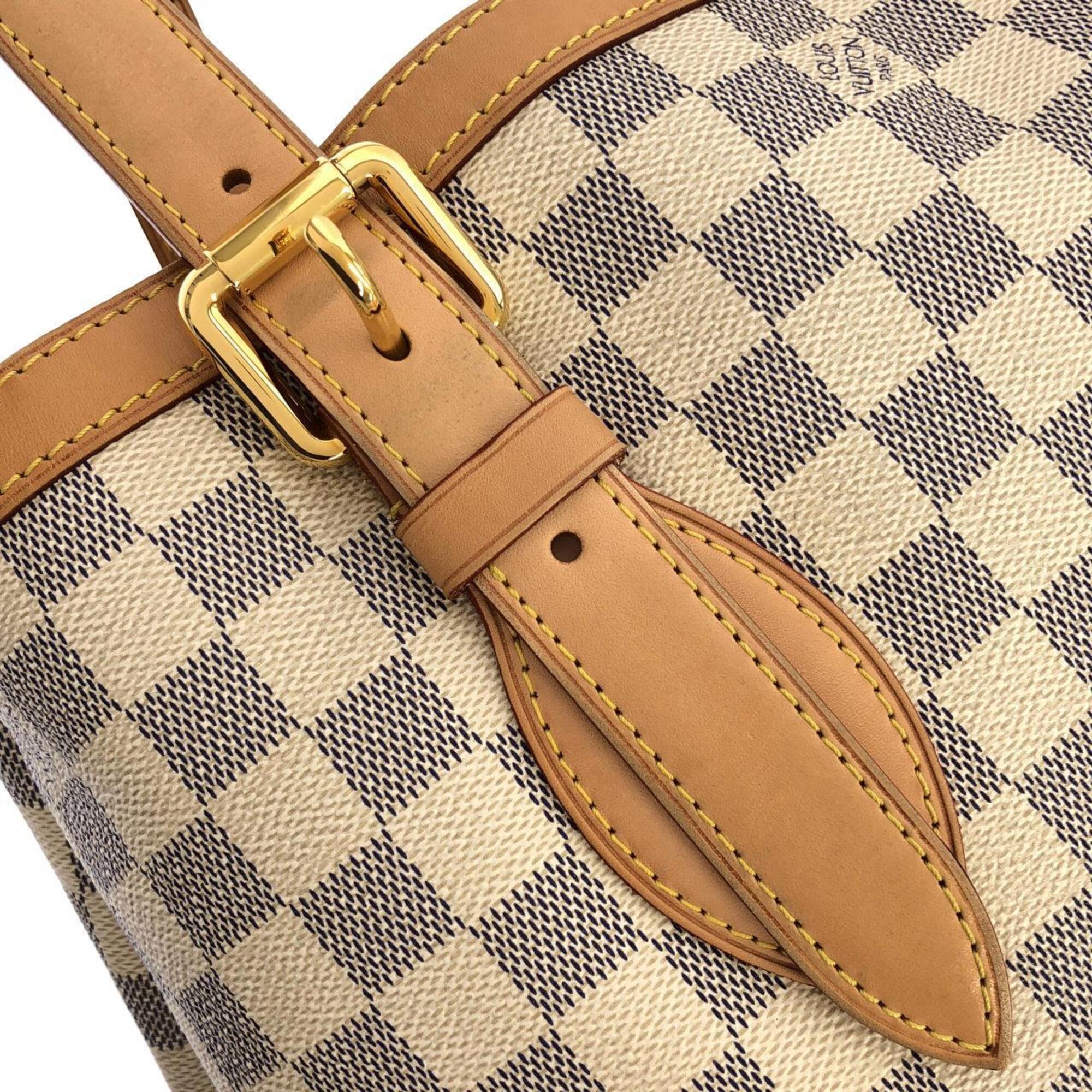 Louis Vuitton Azur Coated Canvas Handbag (Pre-Owned)