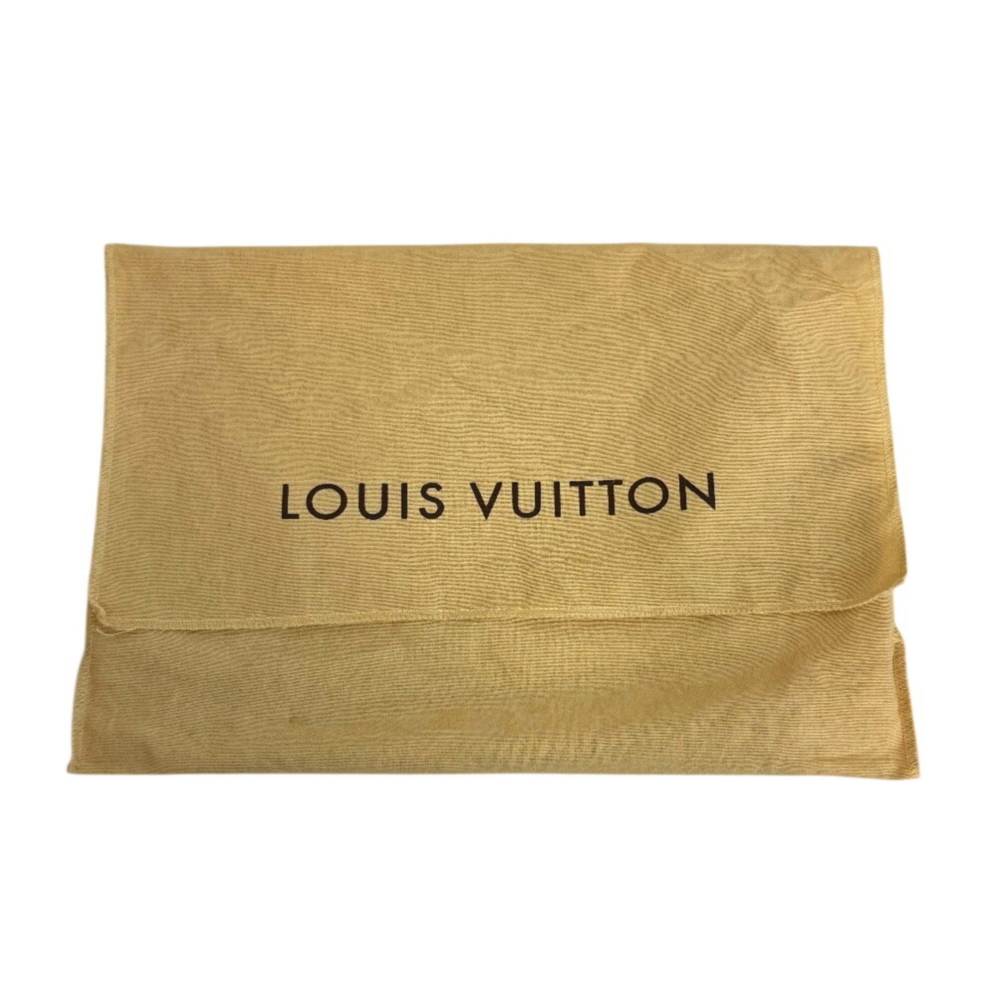 Louis Vuitton Ardoise Black Taiga Leather Clutch Bag Pouch (Pre-Owned)