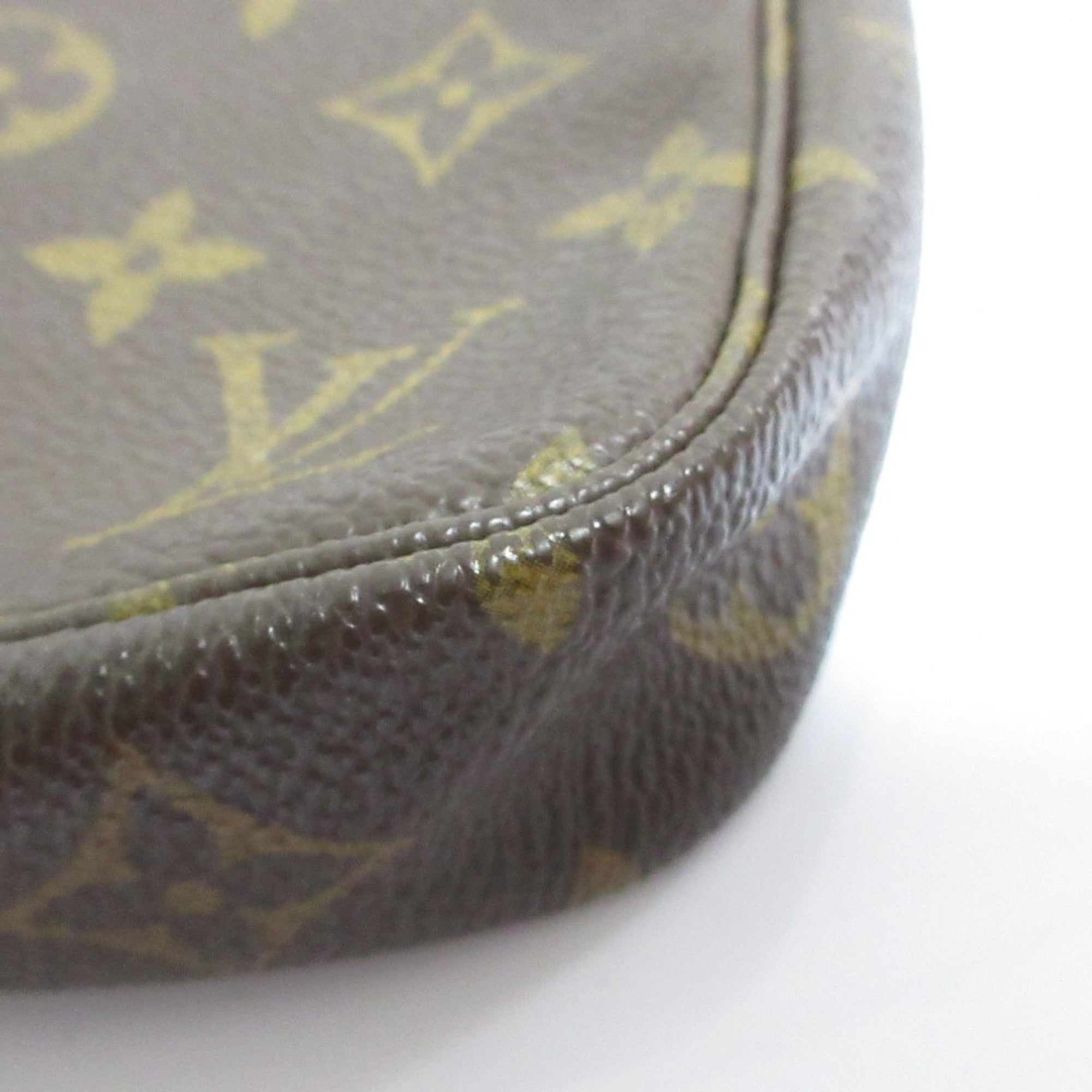 Louis Vuitton Brown Monogram Pouch (Pre-Owned)