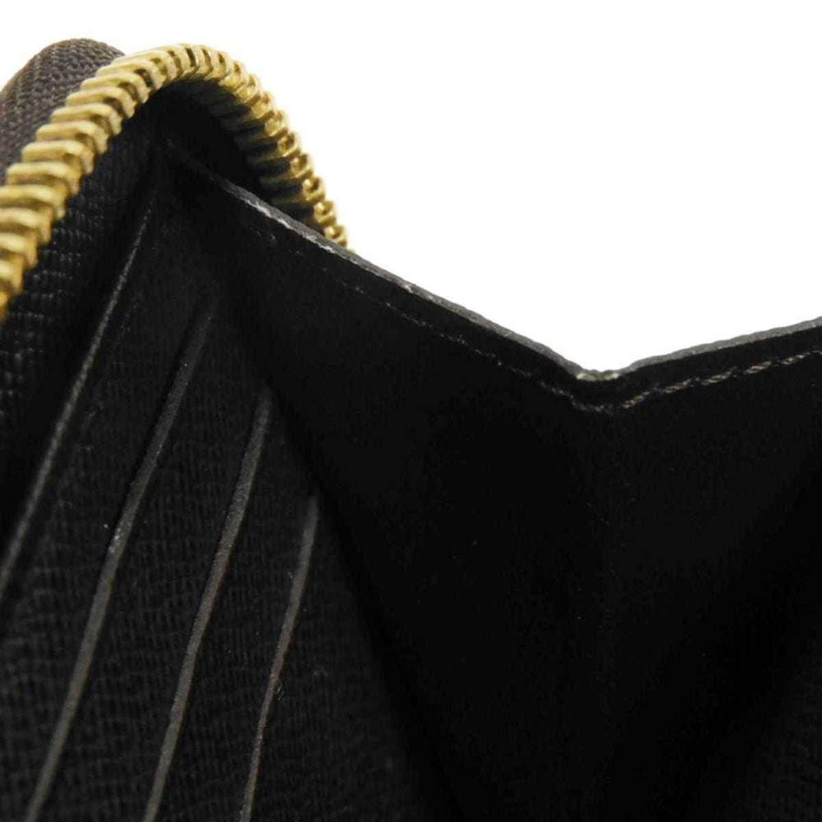 Louis Vuitton Brown Damier Canvas Ebene Damier Canvas Leather Long Wallet (Bi-Fold) (Pre-Owned)