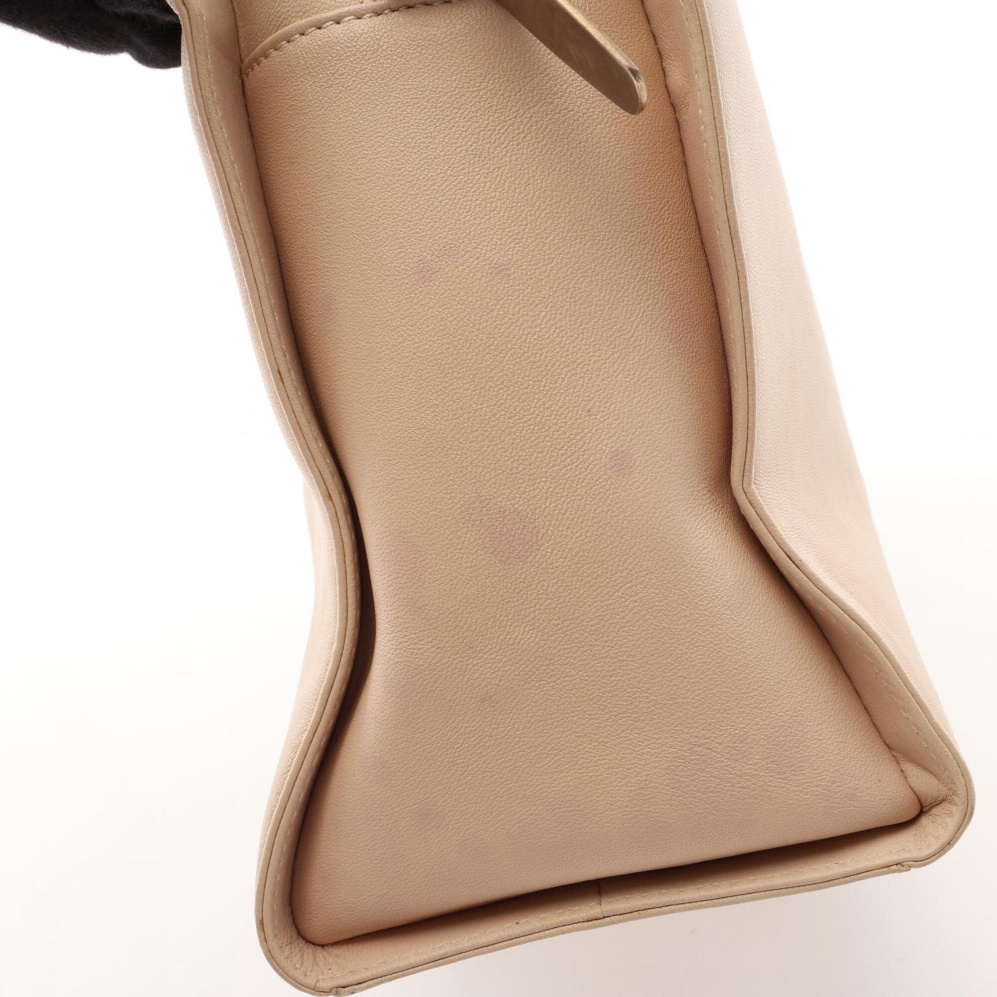 Loewe Beige Leather Handbag (Pre-Owned)