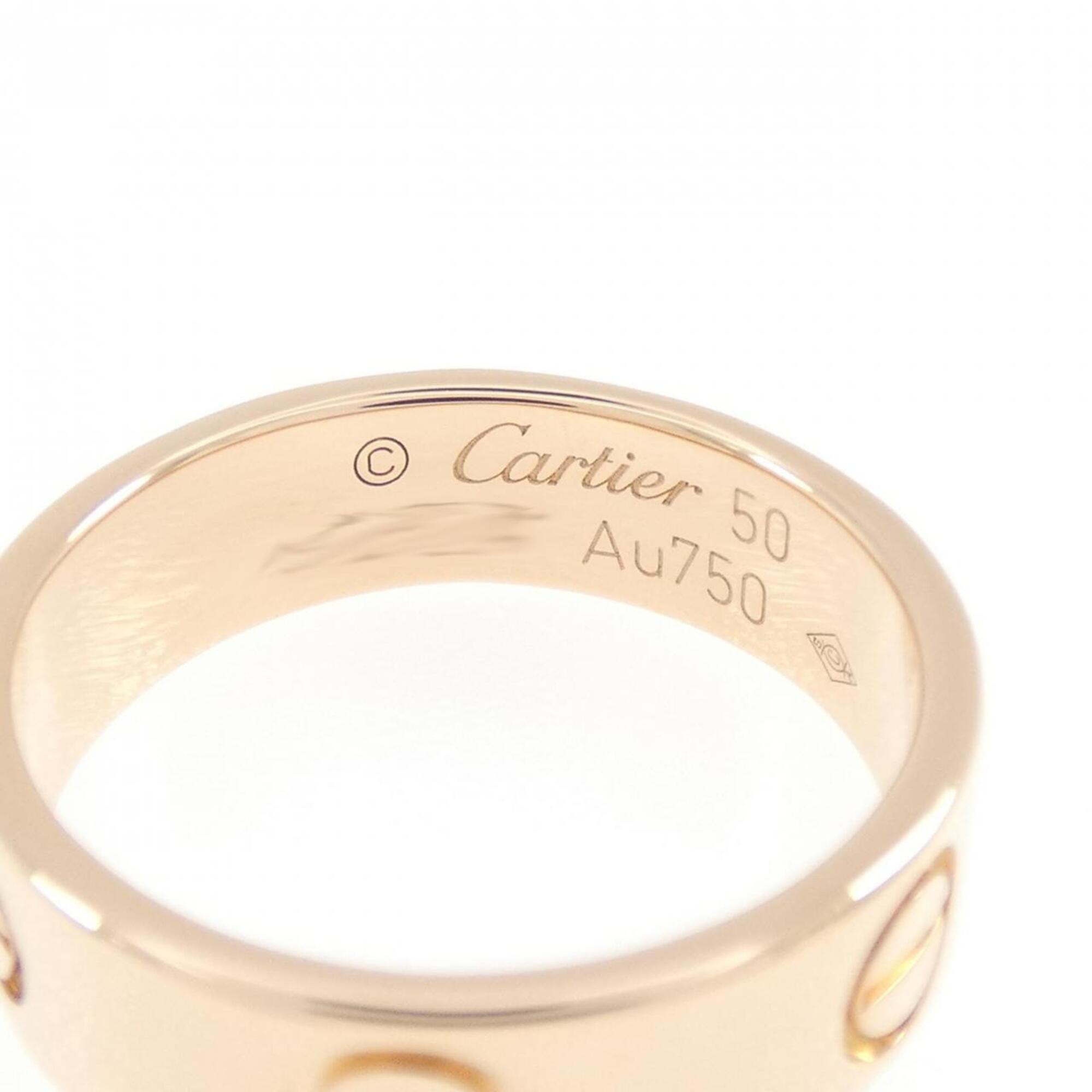Cartier Pink Gold Pink Gold (18K) Band Ring (Pre-Owned)