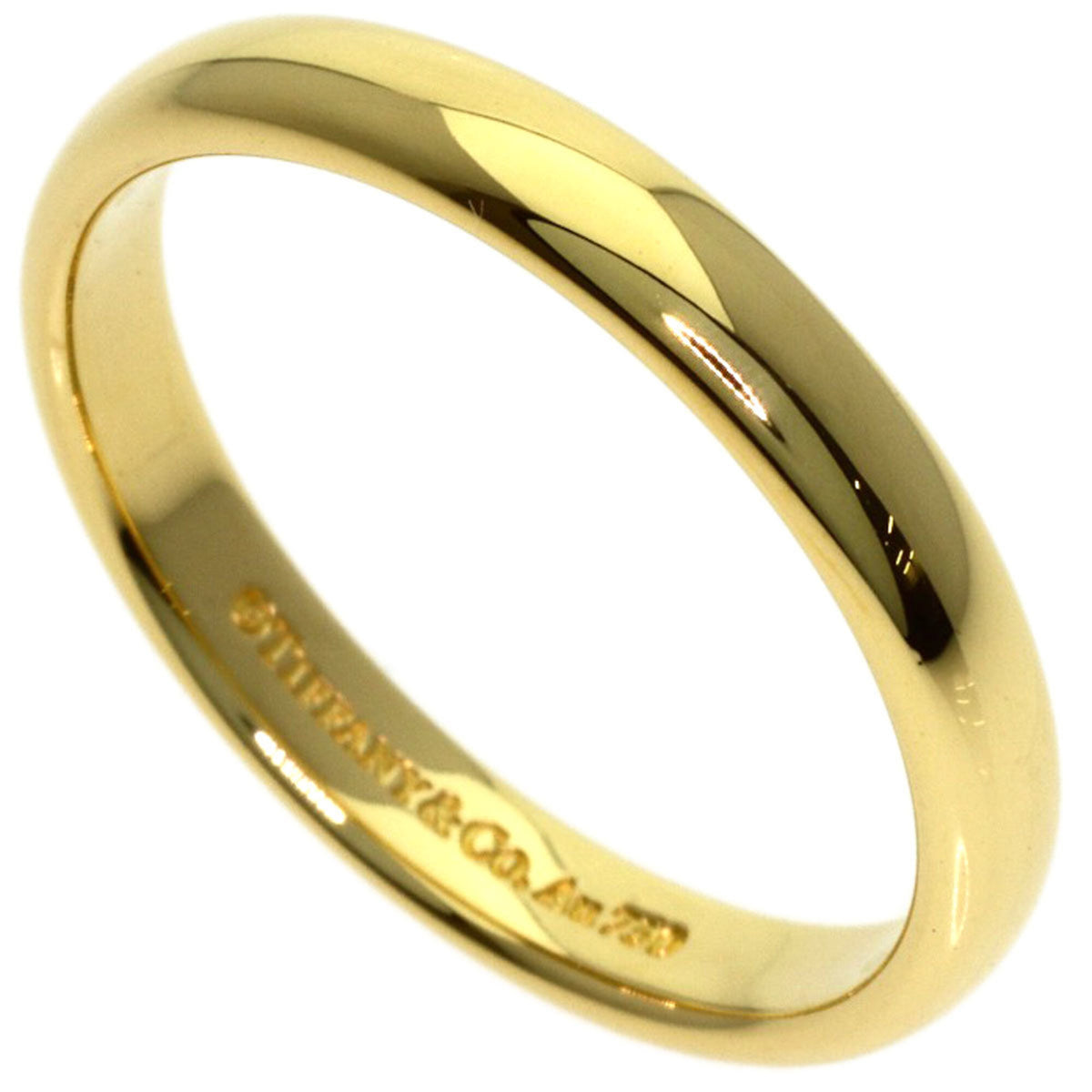 Tiffany Yellow Gold (18K) Band Ring (Pre-Owned)