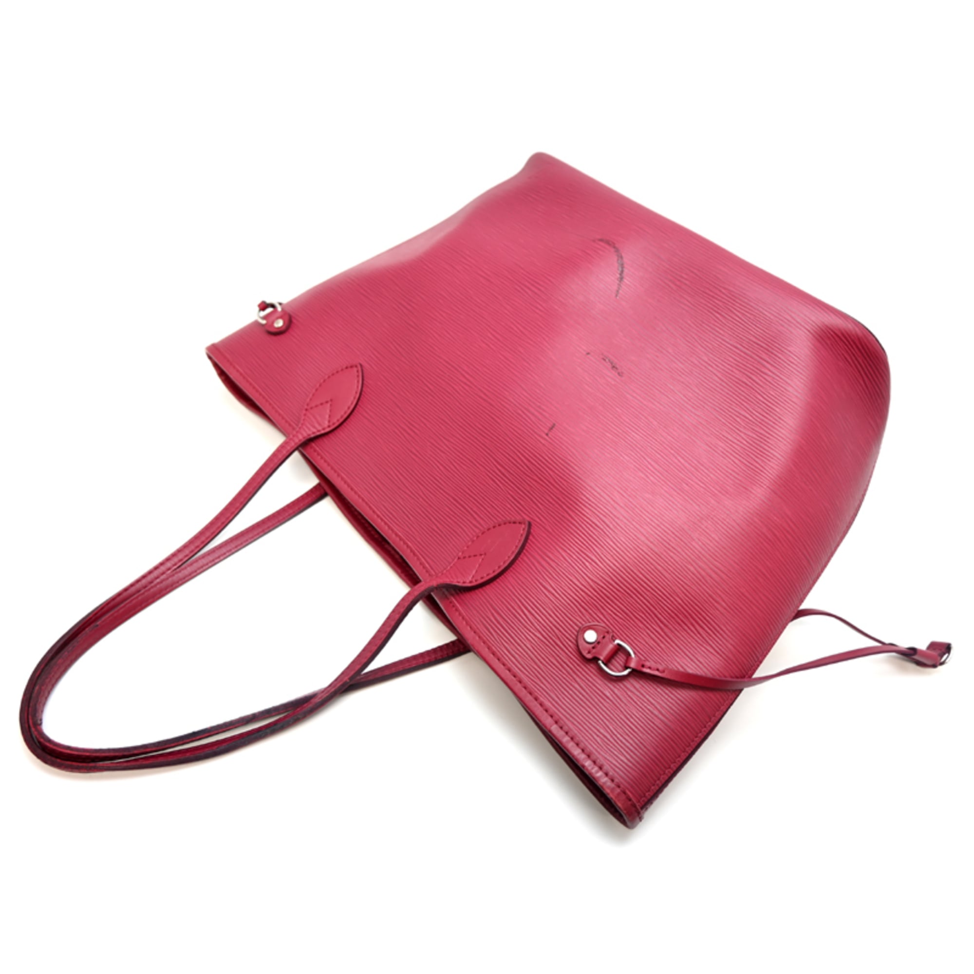 Louis Vuitton Carmine Epi Leather Pouch Tote Bag (Pre-Owned)