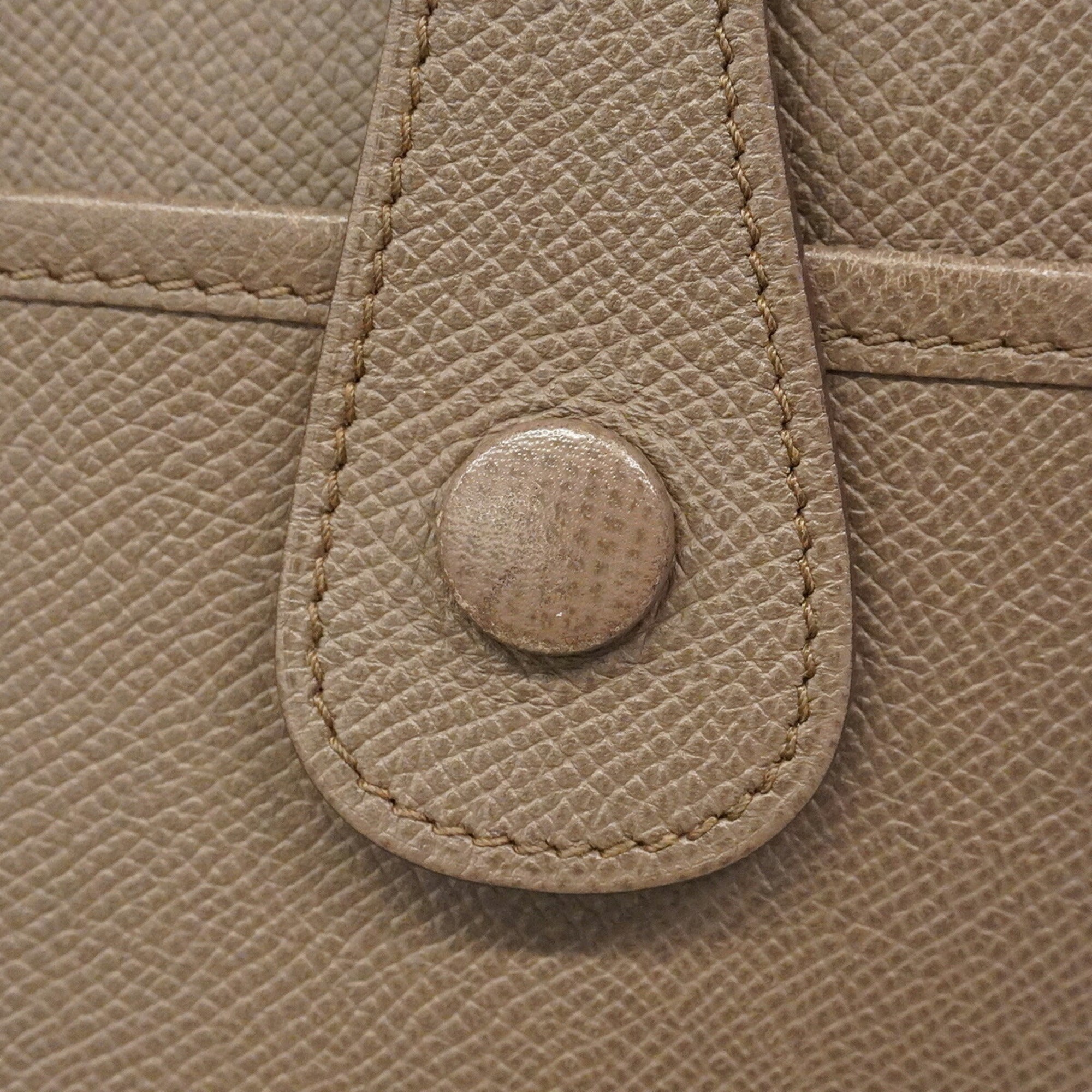 Hermes Etain Leather Shoulder Bag (Pre-Owned)