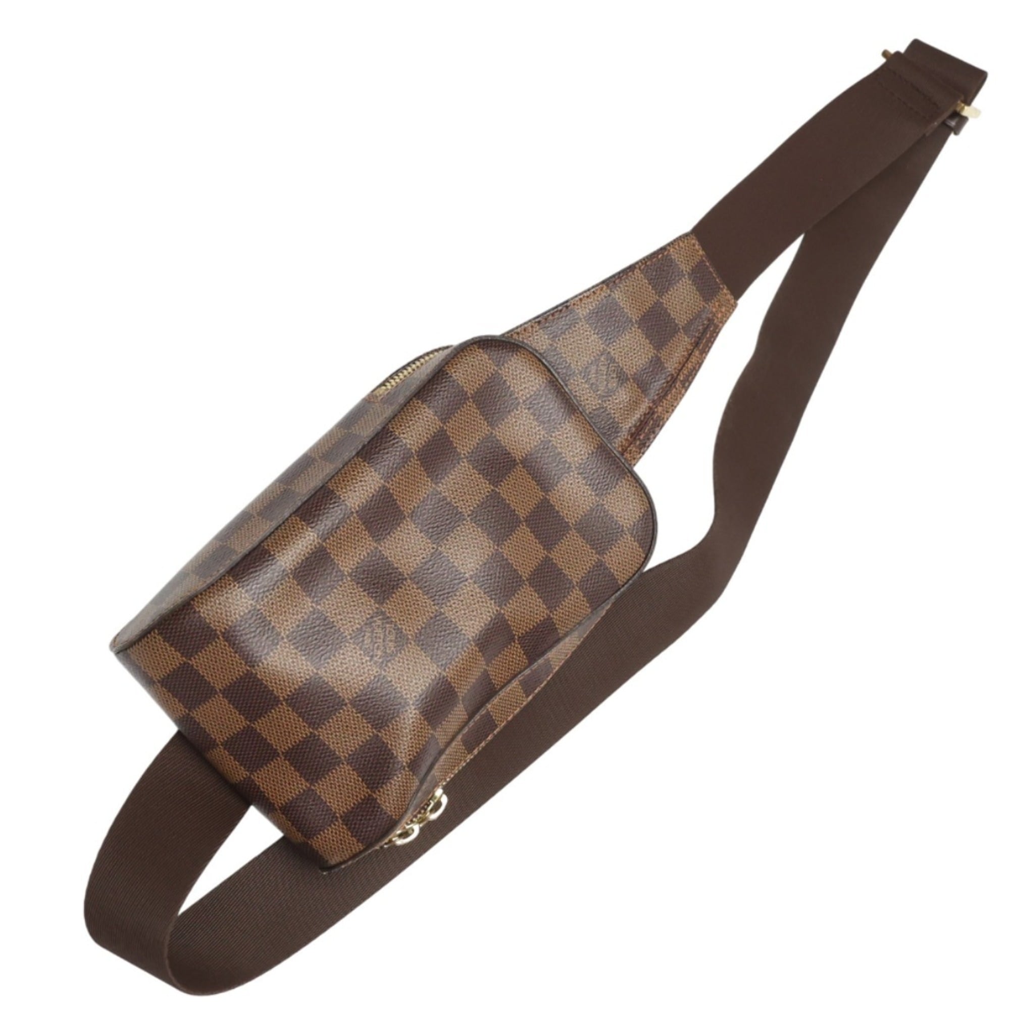 Louis Vuitton Damier Ebene Damier Canvas Sling Bag (Pre-Owned)